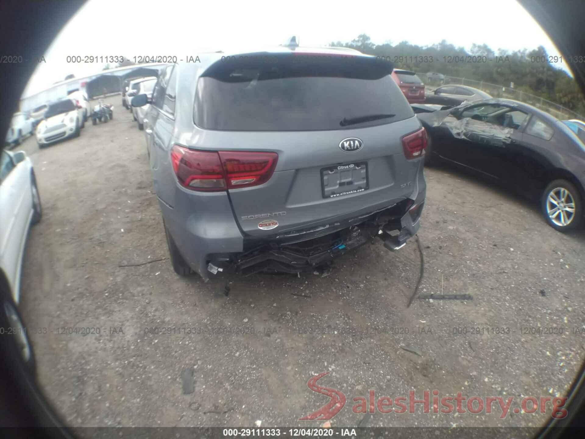 5XYPK4A59LG686287 2020 KIA SORENTO