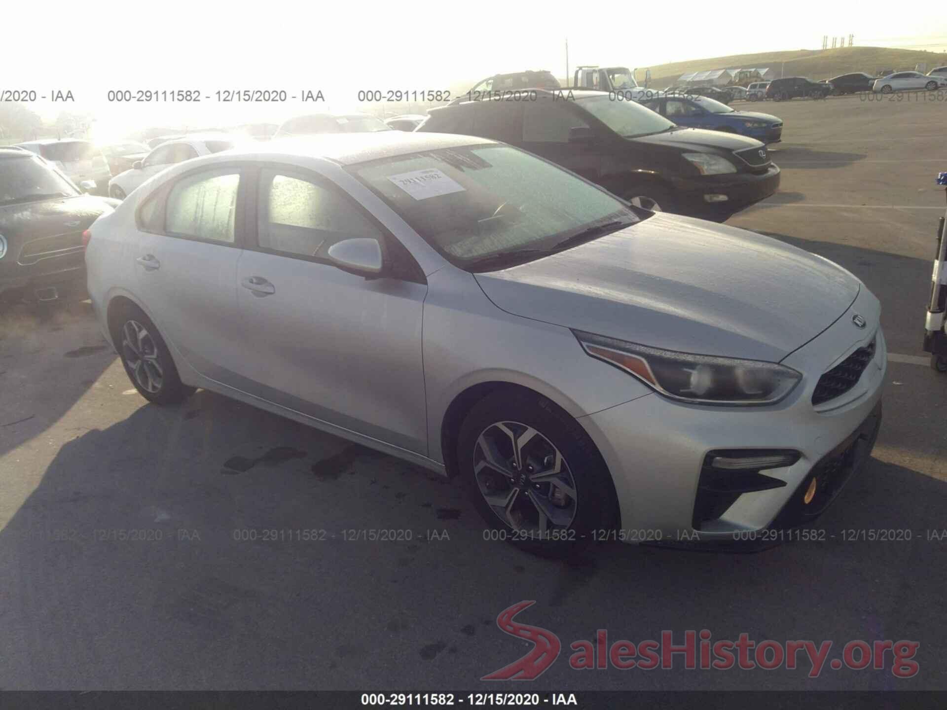 3KPF24AD7LE213133 2020 KIA FORTE