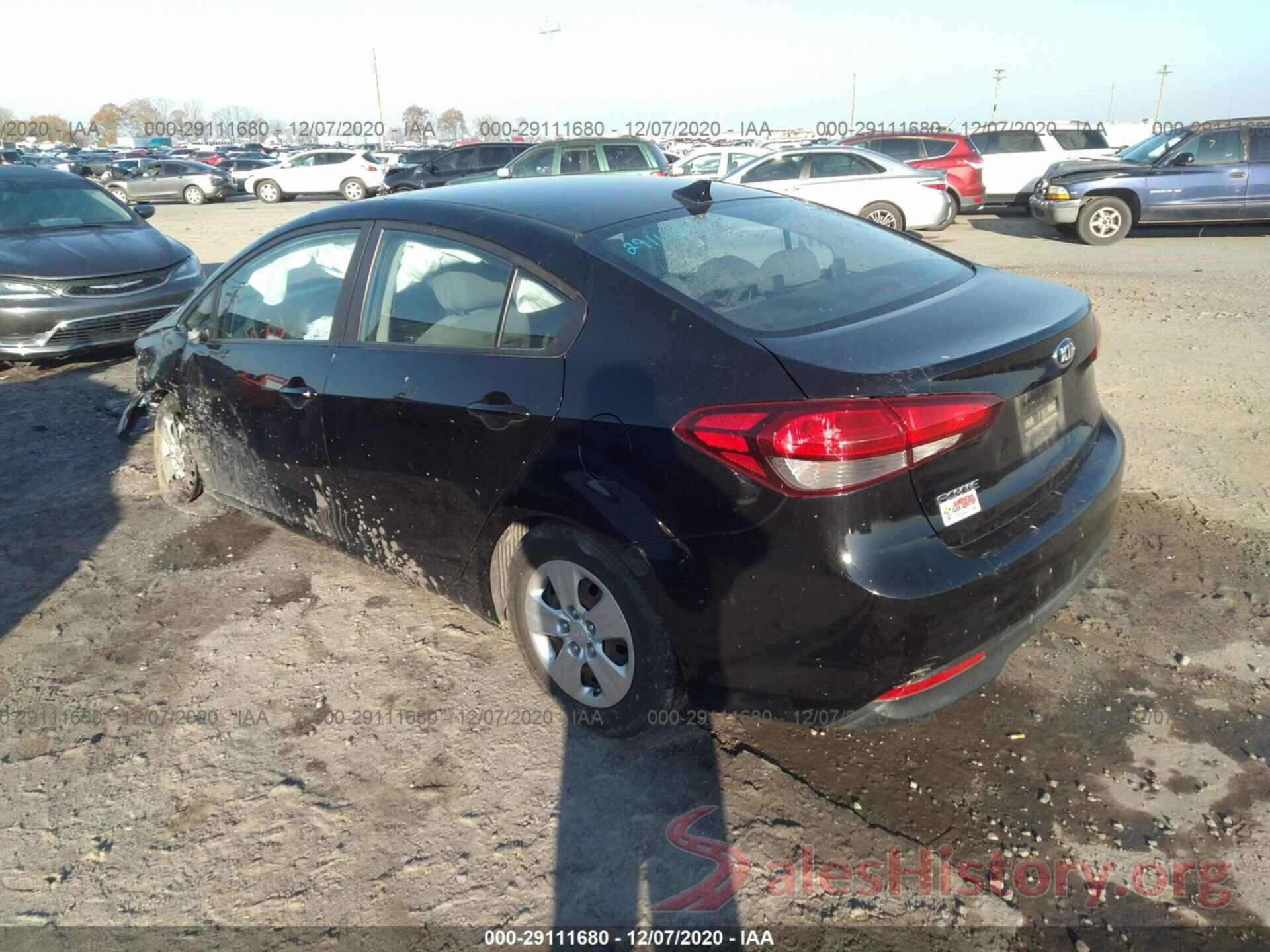 3KPFK4A7XHE079297 2017 KIA FORTE