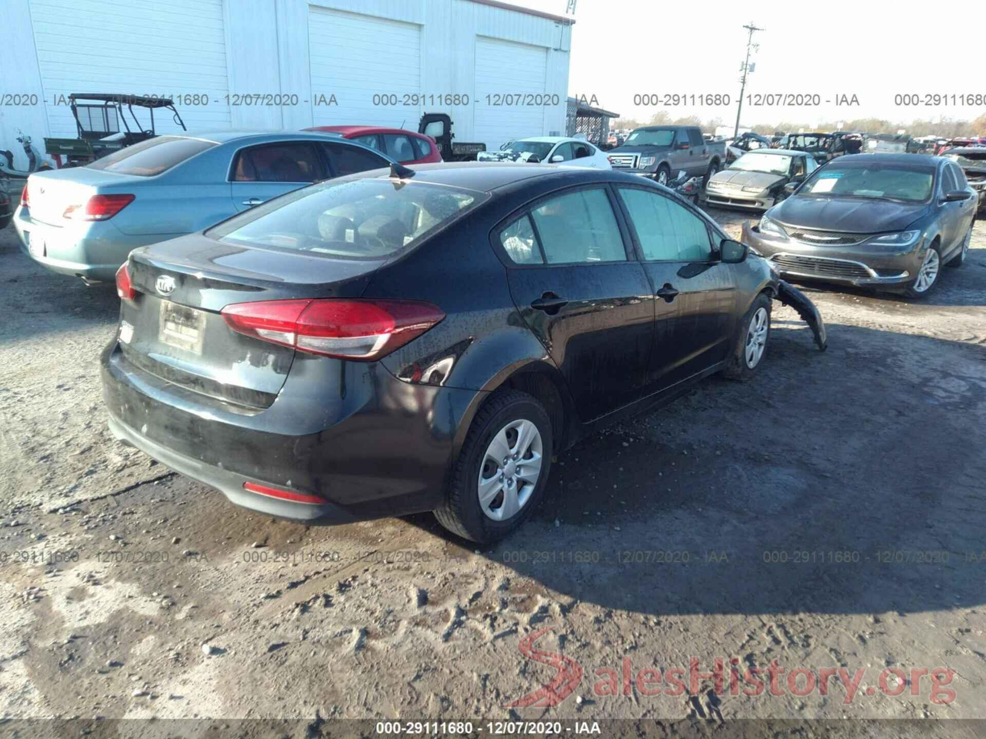 3KPFK4A7XHE079297 2017 KIA FORTE