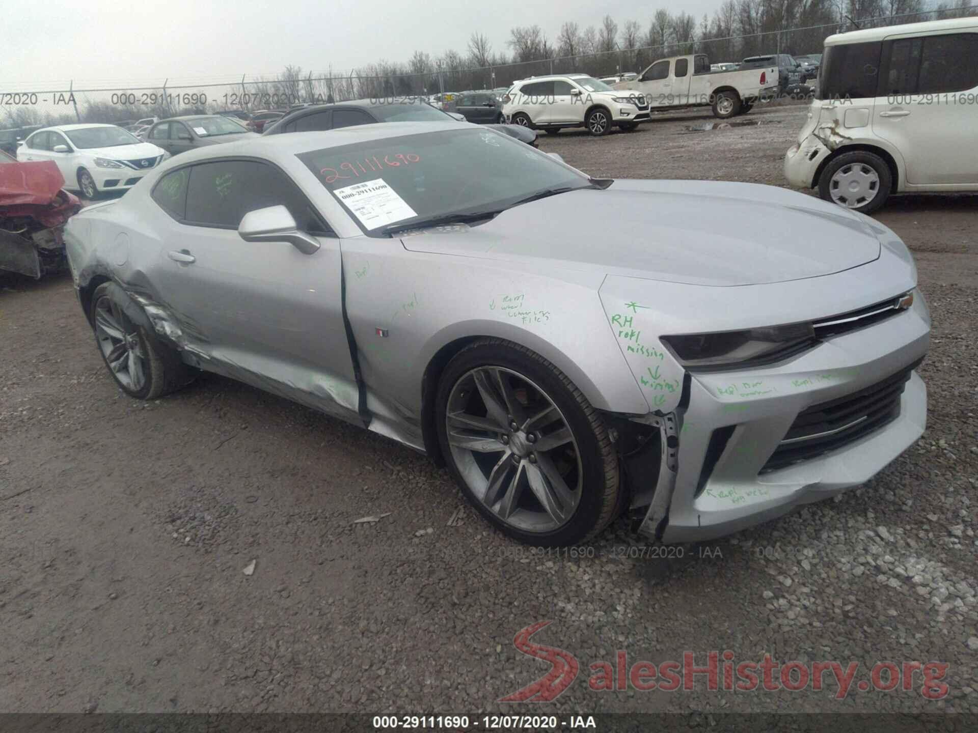 1G1FA1RX7J0150842 2018 CHEVROLET CAMARO