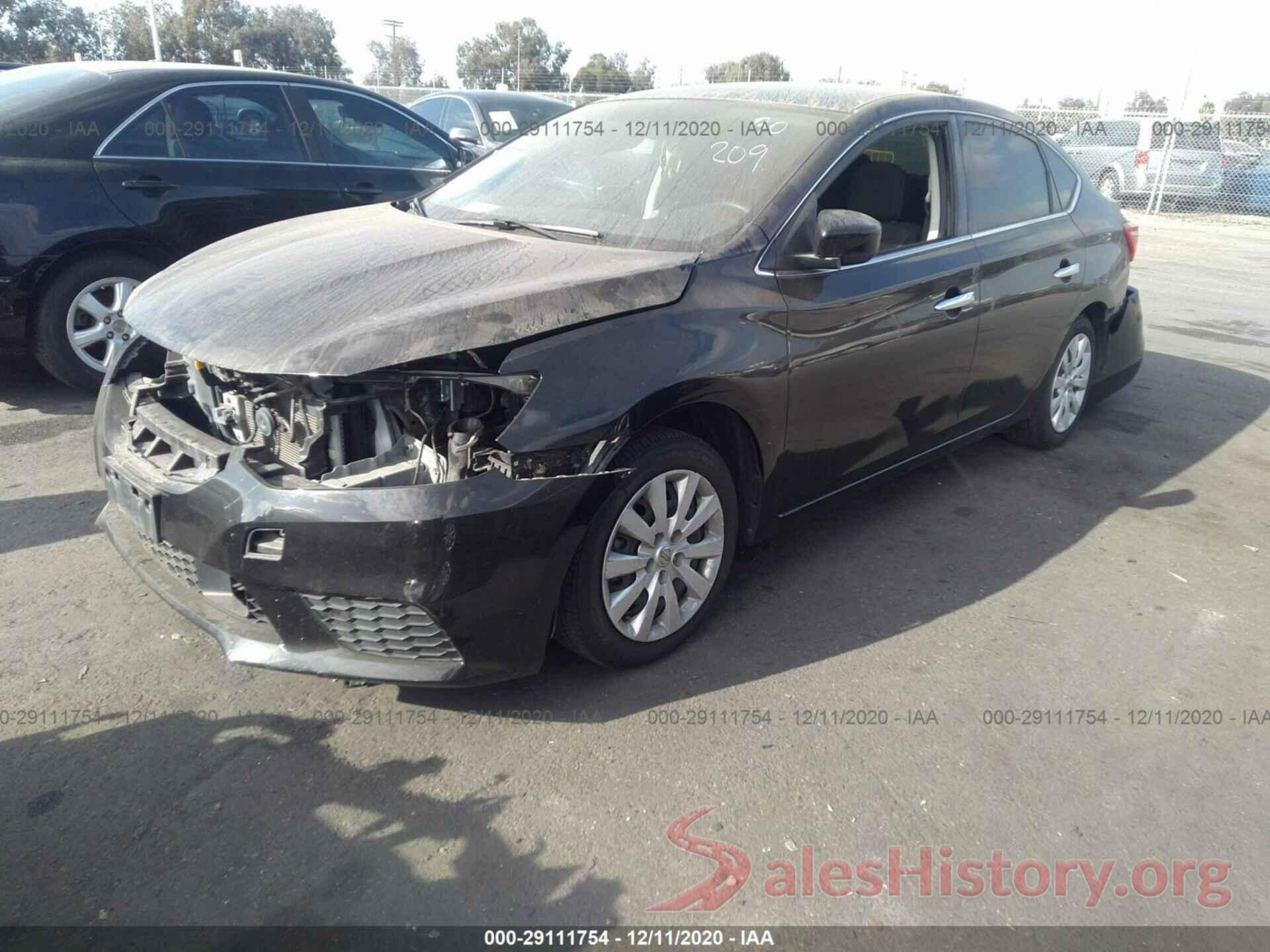 3N1AB7AP1KY265377 2019 NISSAN SENTRA