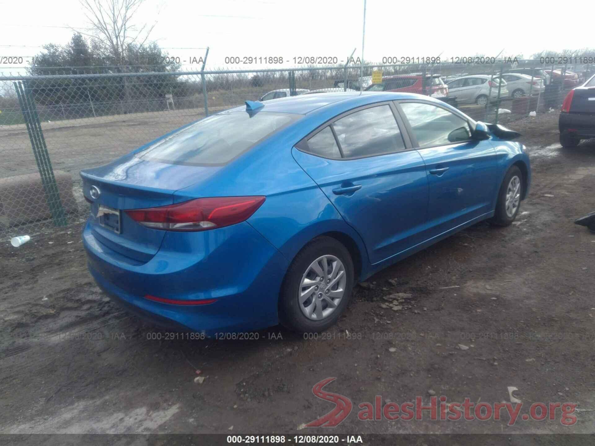 5NPD84LF2HH158548 2017 HYUNDAI ELANTRA