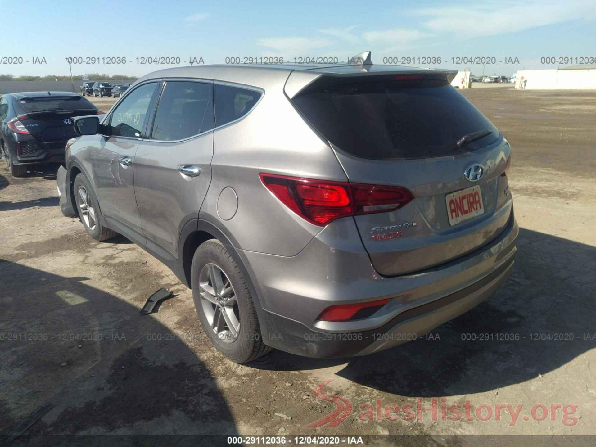 5NMZTDLB3HH003344 2017 HYUNDAI SANTA FE SPORT