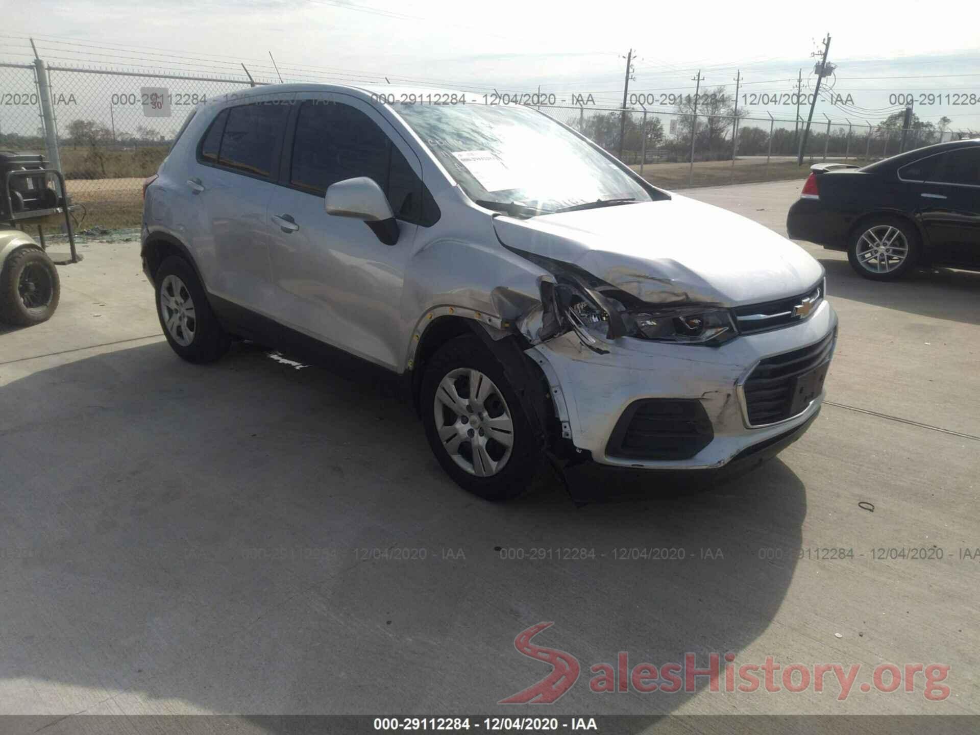 KL7CJKSB1HB236450 2017 CHEVROLET TRAX