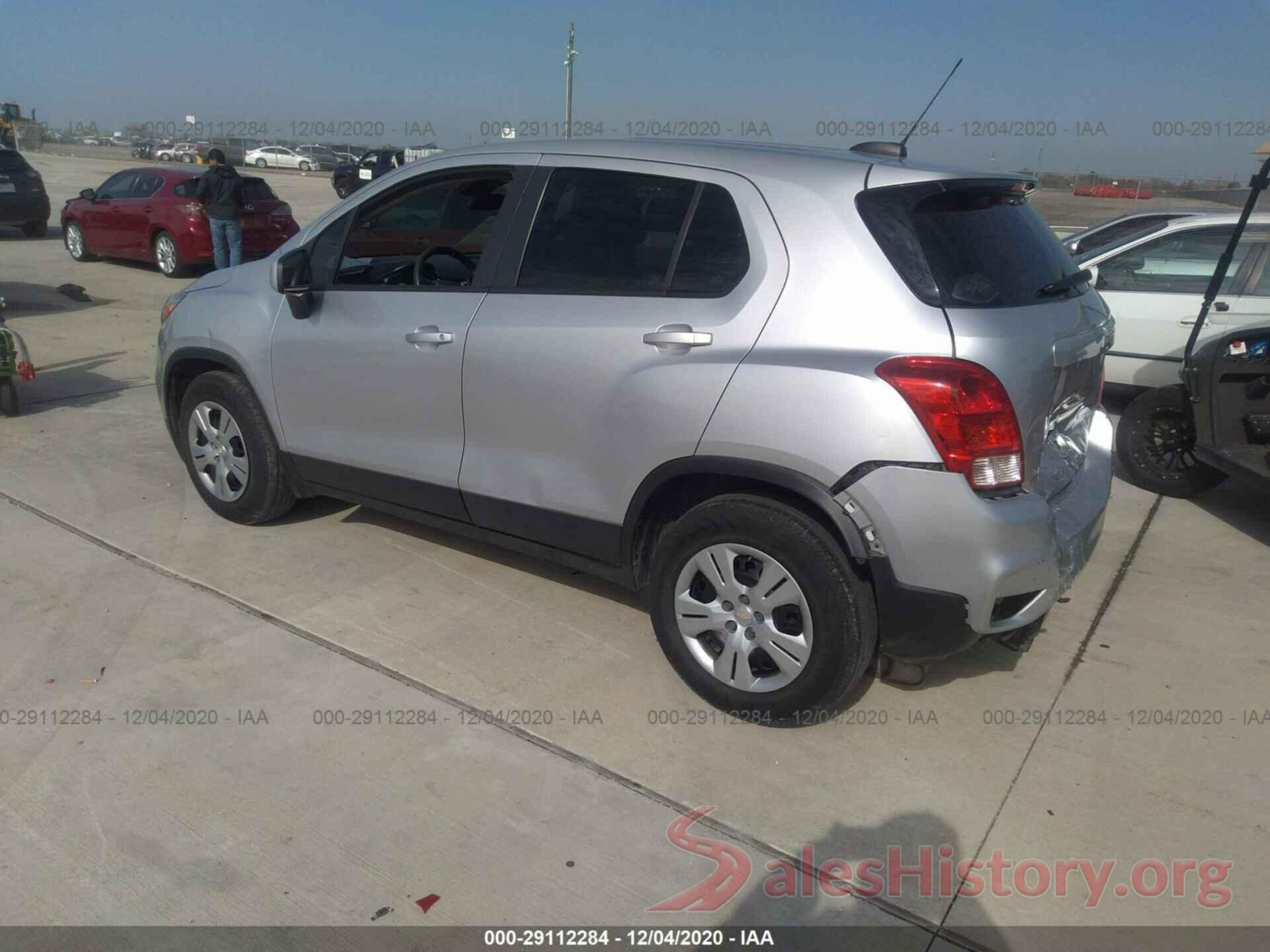 KL7CJKSB1HB236450 2017 CHEVROLET TRAX