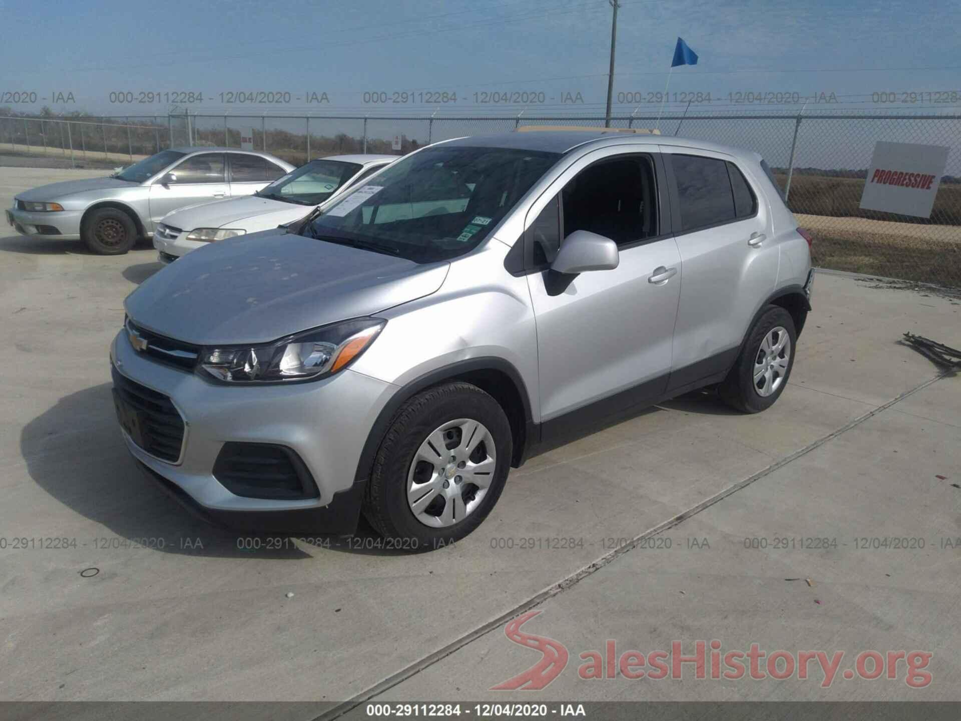 KL7CJKSB1HB236450 2017 CHEVROLET TRAX