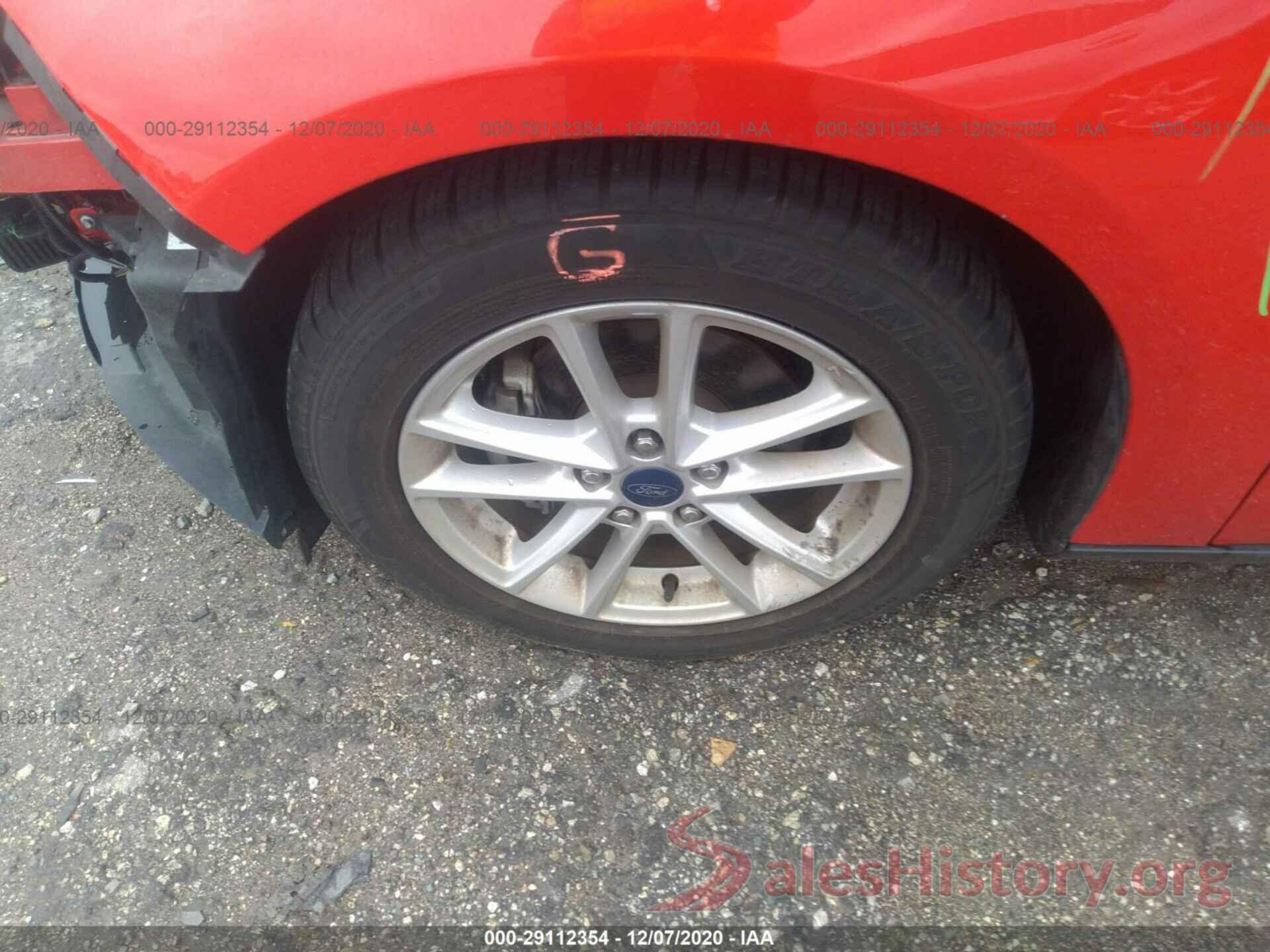 1FADP3F26GL364638 2016 FORD FOCUS