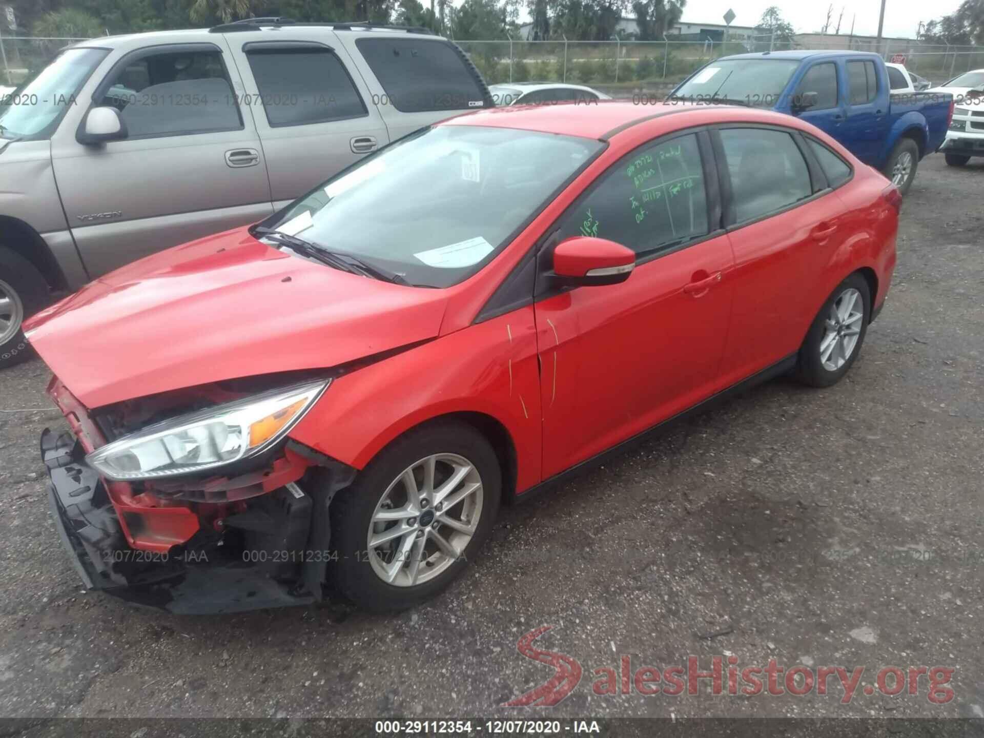 1FADP3F26GL364638 2016 FORD FOCUS