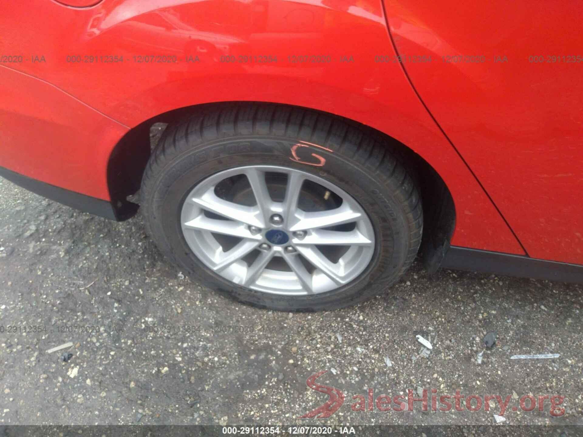 1FADP3F26GL364638 2016 FORD FOCUS