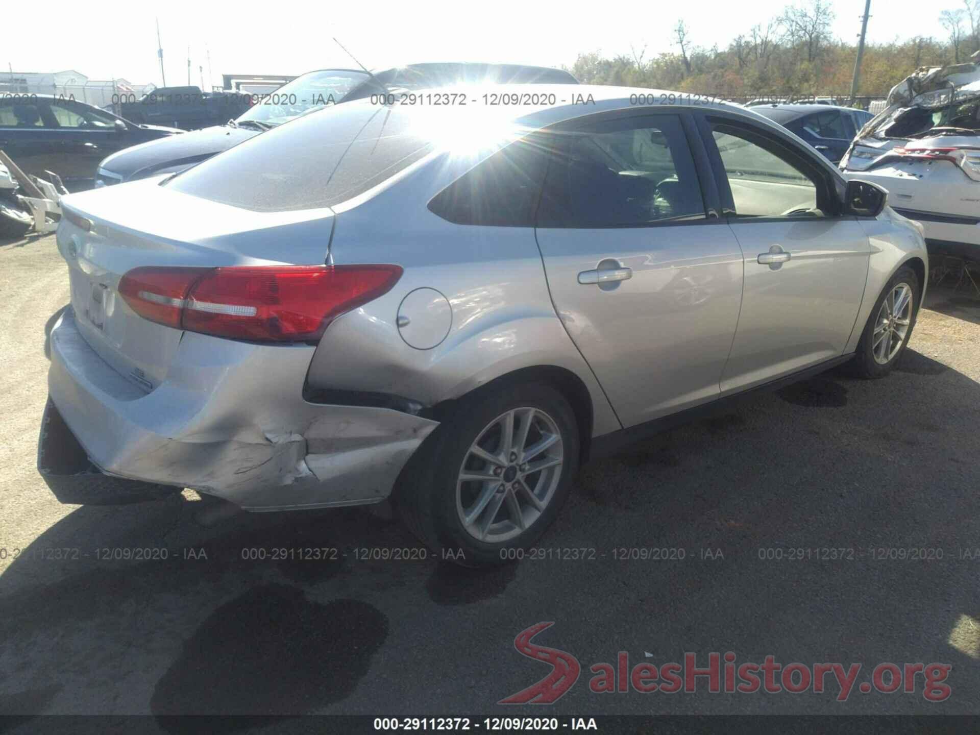 1FADP3F20GL216288 2016 FORD FOCUS