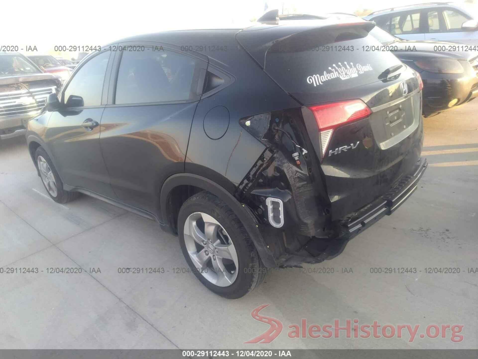 3CZRU5H30KG710306 2019 HONDA HR-V