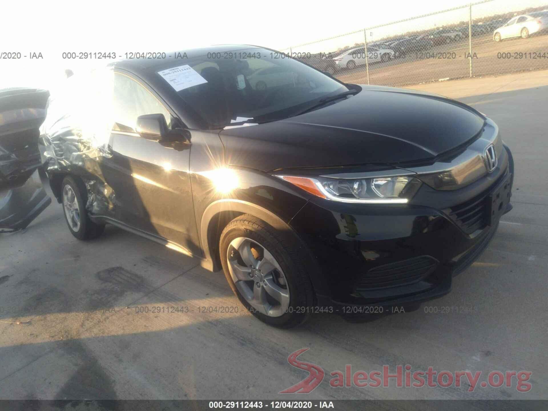 3CZRU5H30KG710306 2019 HONDA HR-V