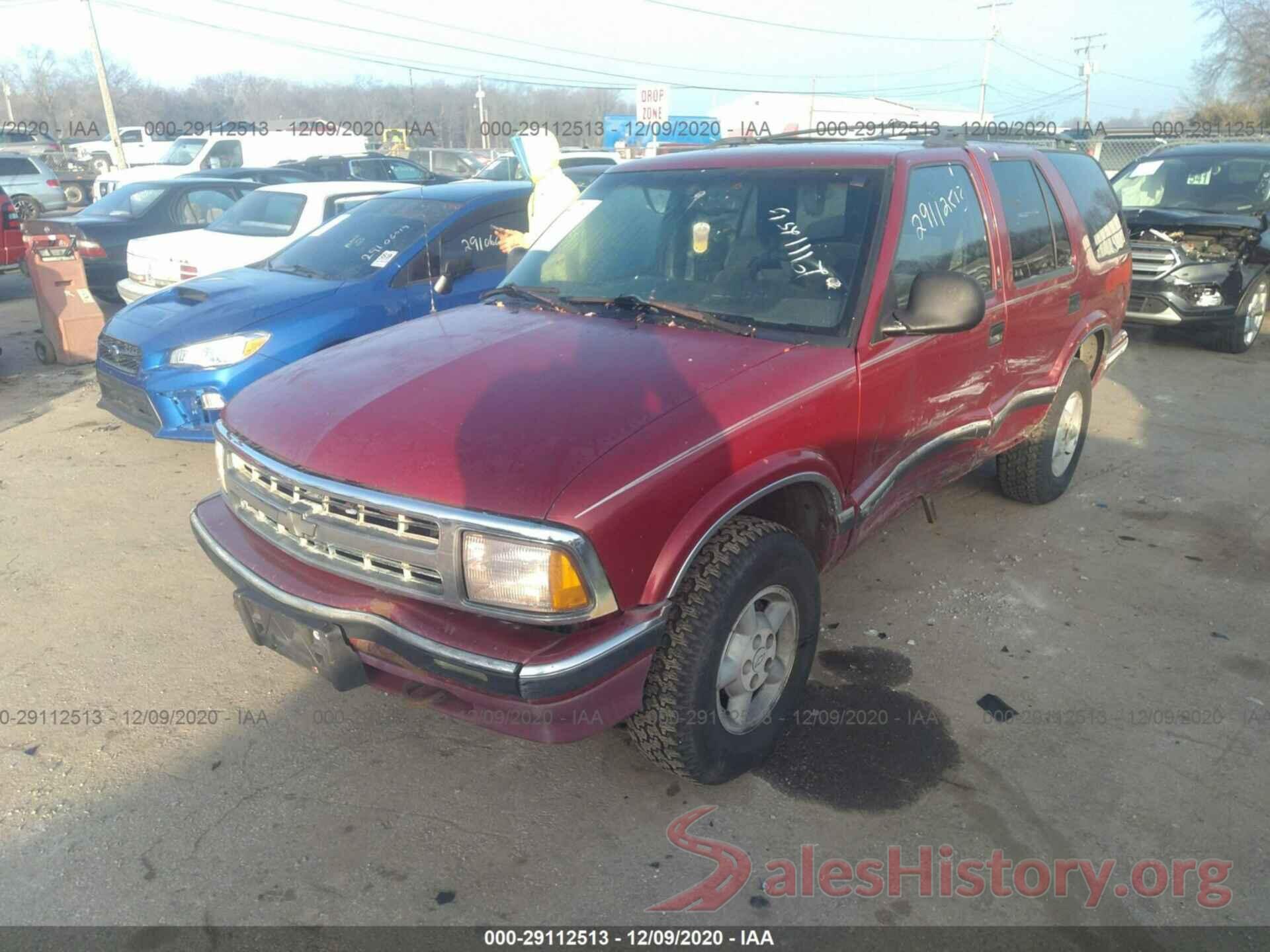 1GNDT13W8T2317717 1996 Chevrolet Blazer