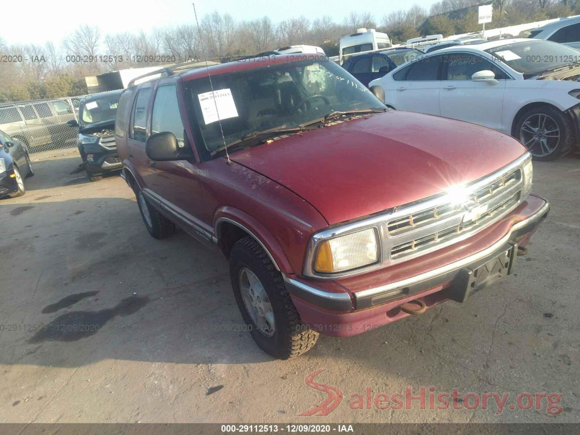 1GNDT13W8T2317717 1996 Chevrolet Blazer