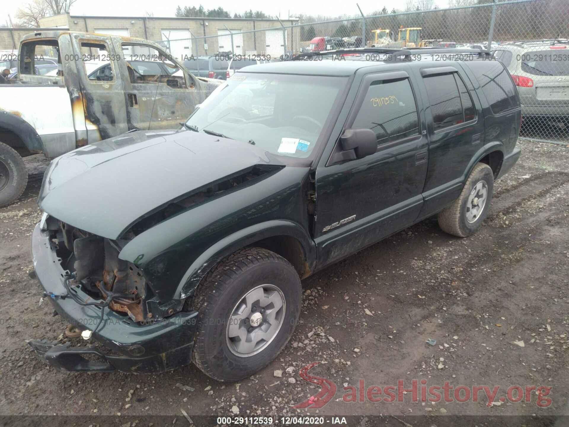 1GNDT13X63K182391 2003 CHEVROLET BLAZER