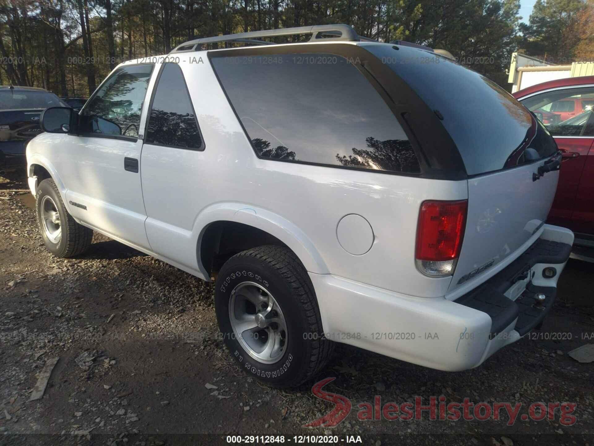 1GNCS18W72K105428 2002 CHEVROLET BLAZER