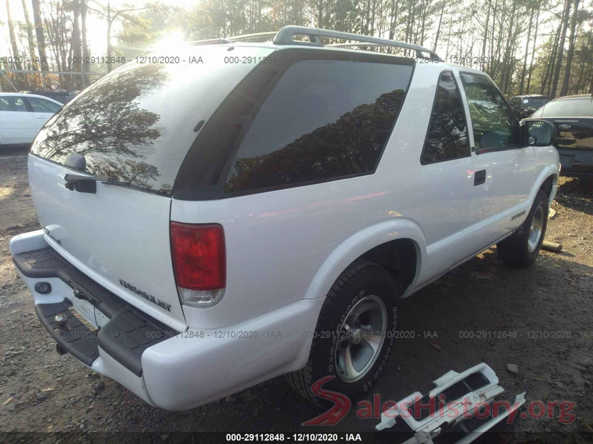 1GNCS18W72K105428 2002 CHEVROLET BLAZER