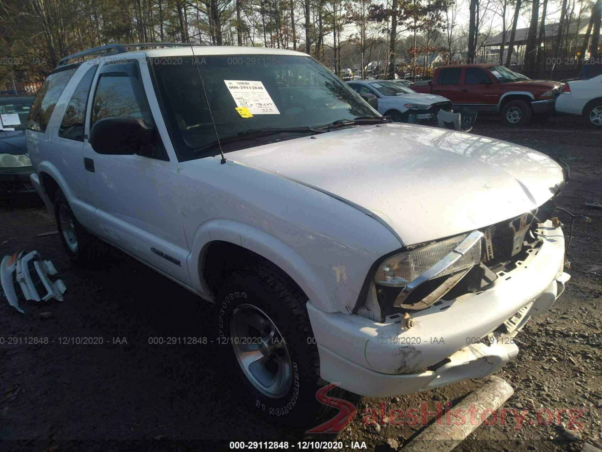 1GNCS18W72K105428 2002 CHEVROLET BLAZER