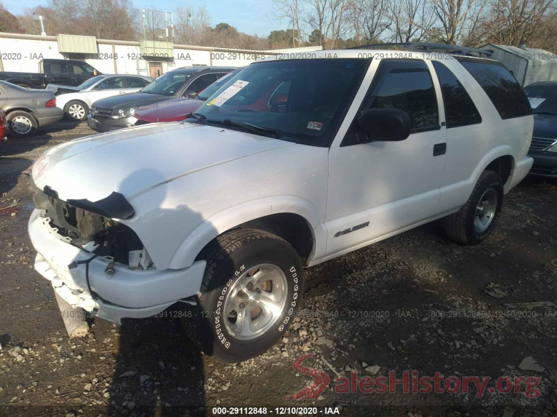 1GNCS18W72K105428 2002 CHEVROLET BLAZER