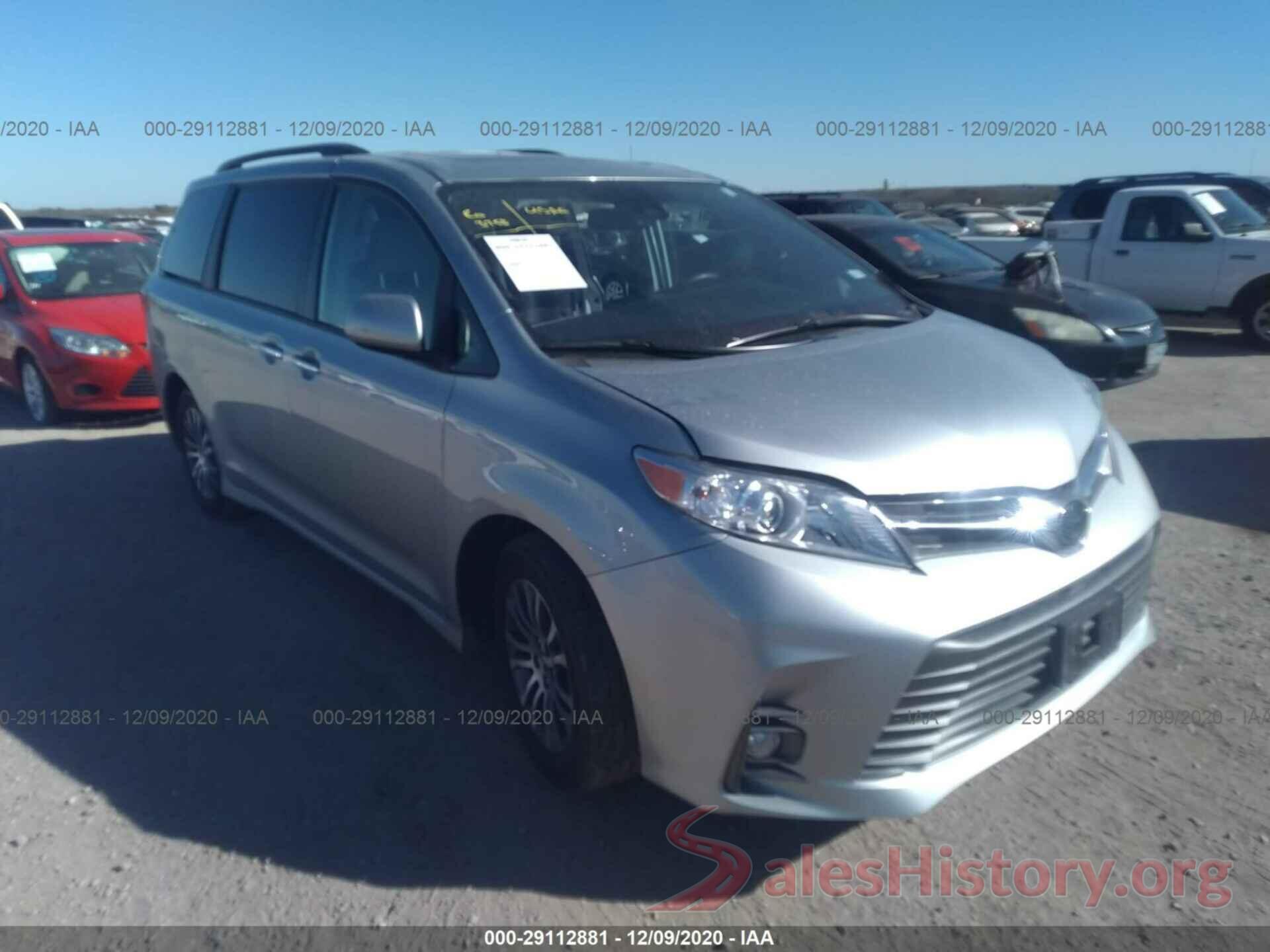 5TDYZ3DC4KS998720 2019 TOYOTA SIENNA