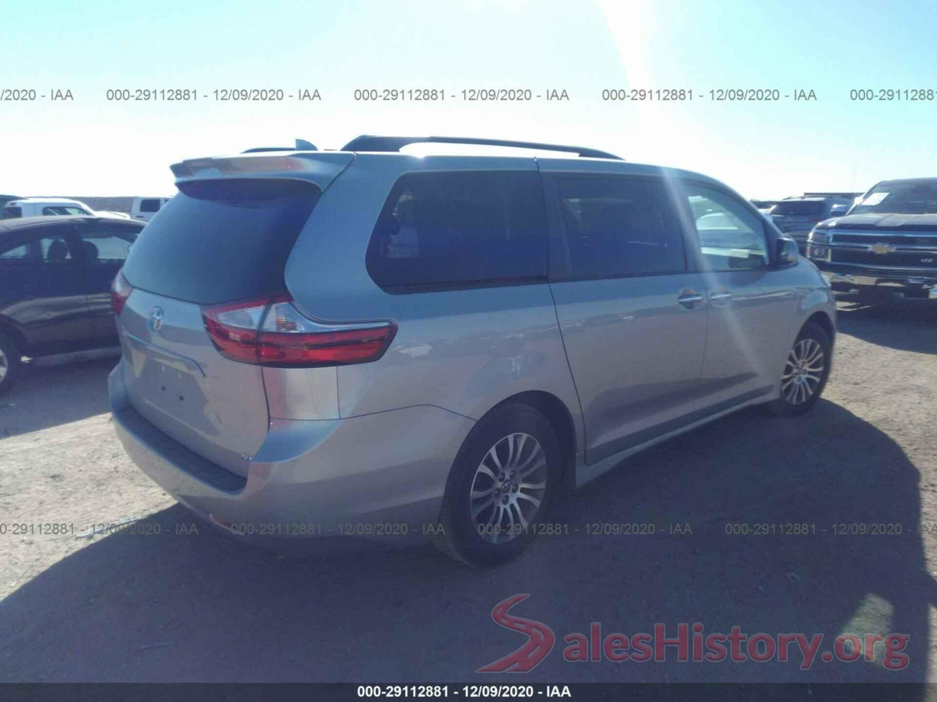 5TDYZ3DC4KS998720 2019 TOYOTA SIENNA