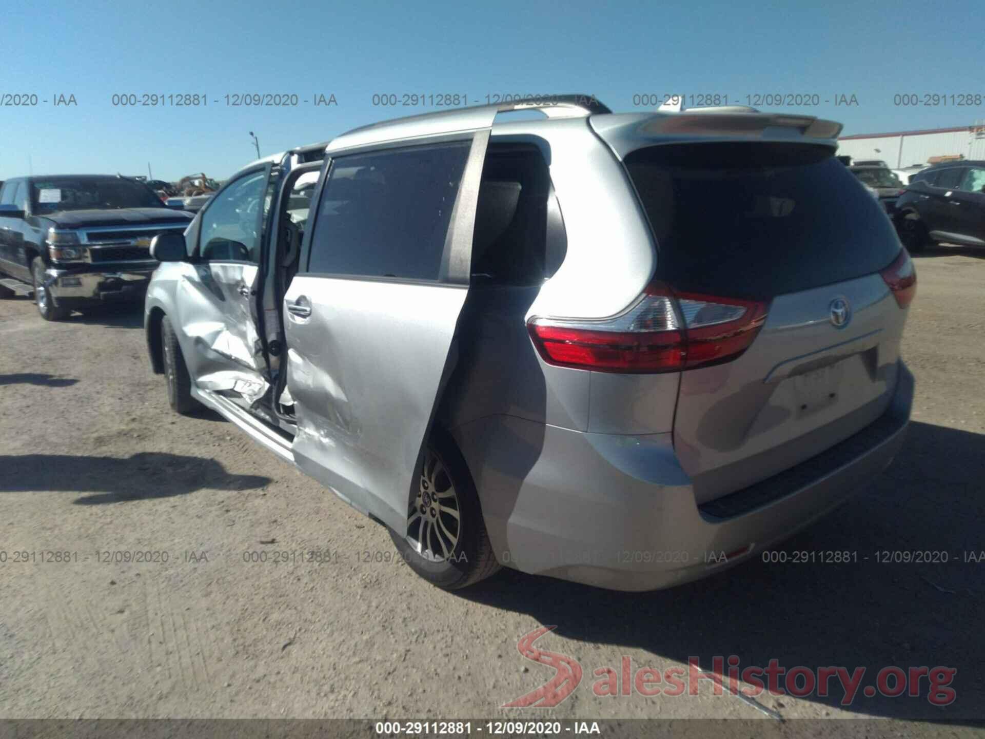 5TDYZ3DC4KS998720 2019 TOYOTA SIENNA