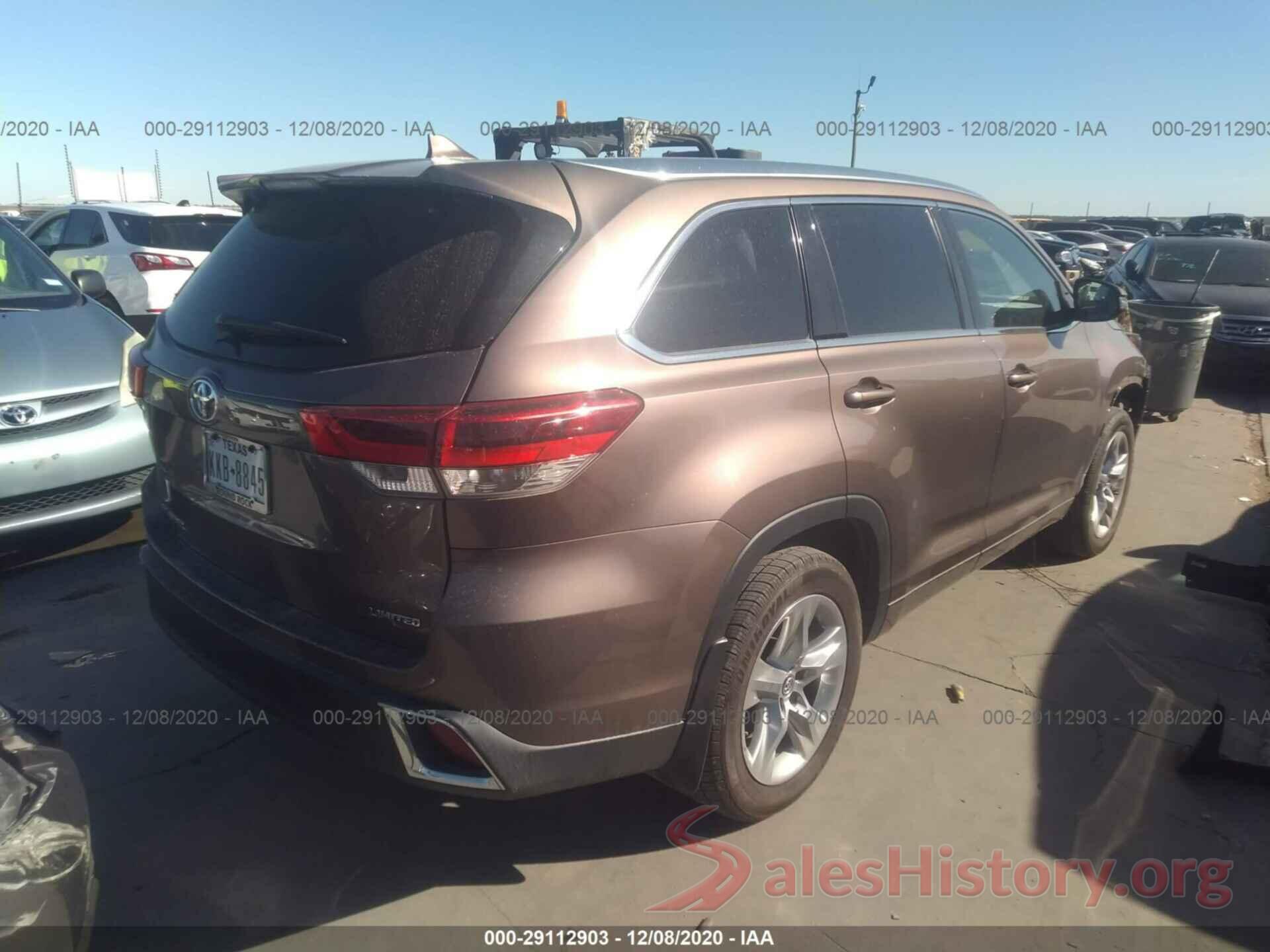 5TDYZRFH1JS235354 2018 TOYOTA HIGHLANDER