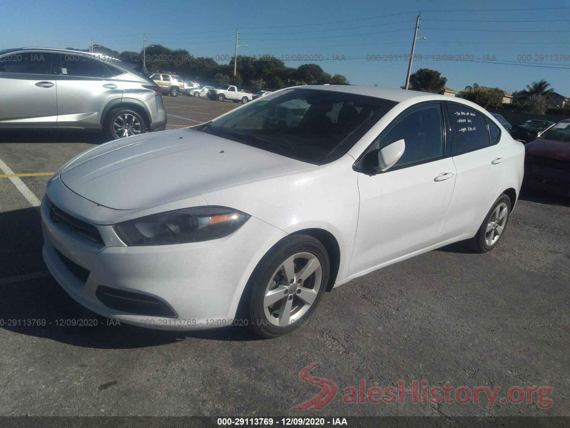 1C3CDFBA6GD660271 2016 DODGE DART