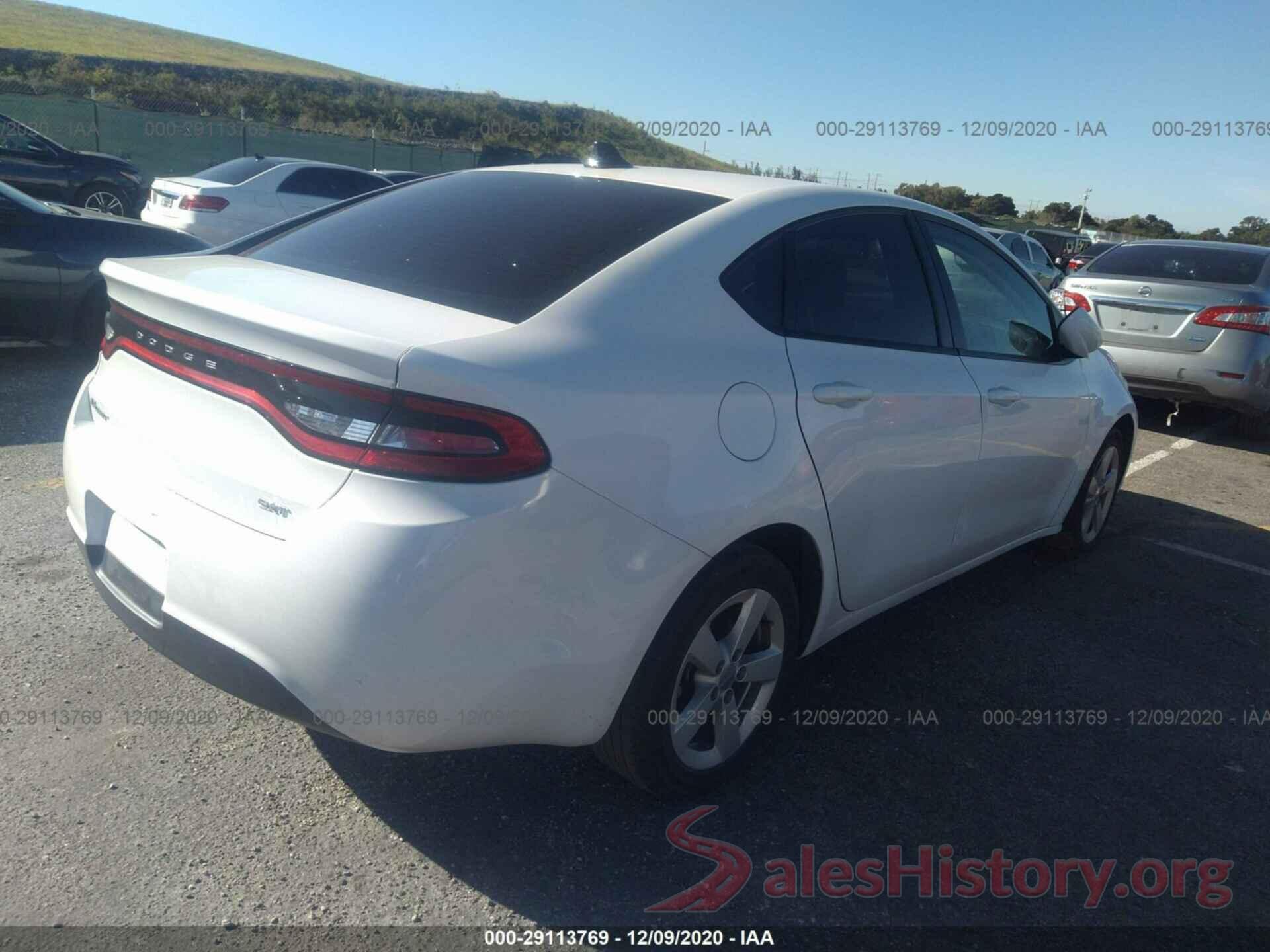 1C3CDFBA6GD660271 2016 DODGE DART