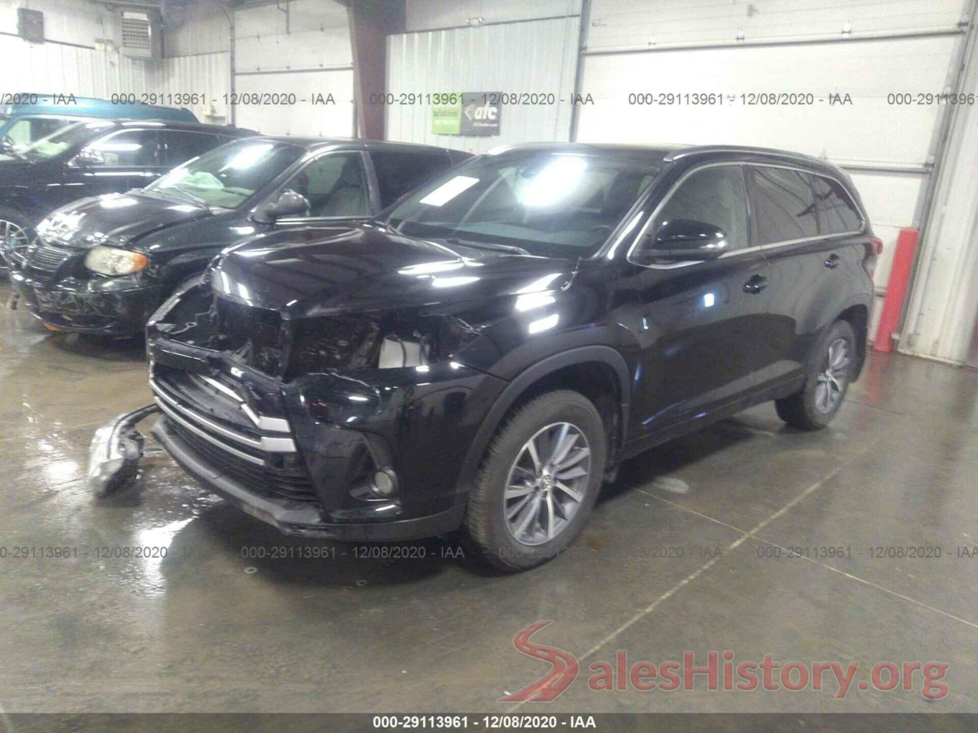 5TDJZRFH3HS470284 2017 TOYOTA HIGHLANDER