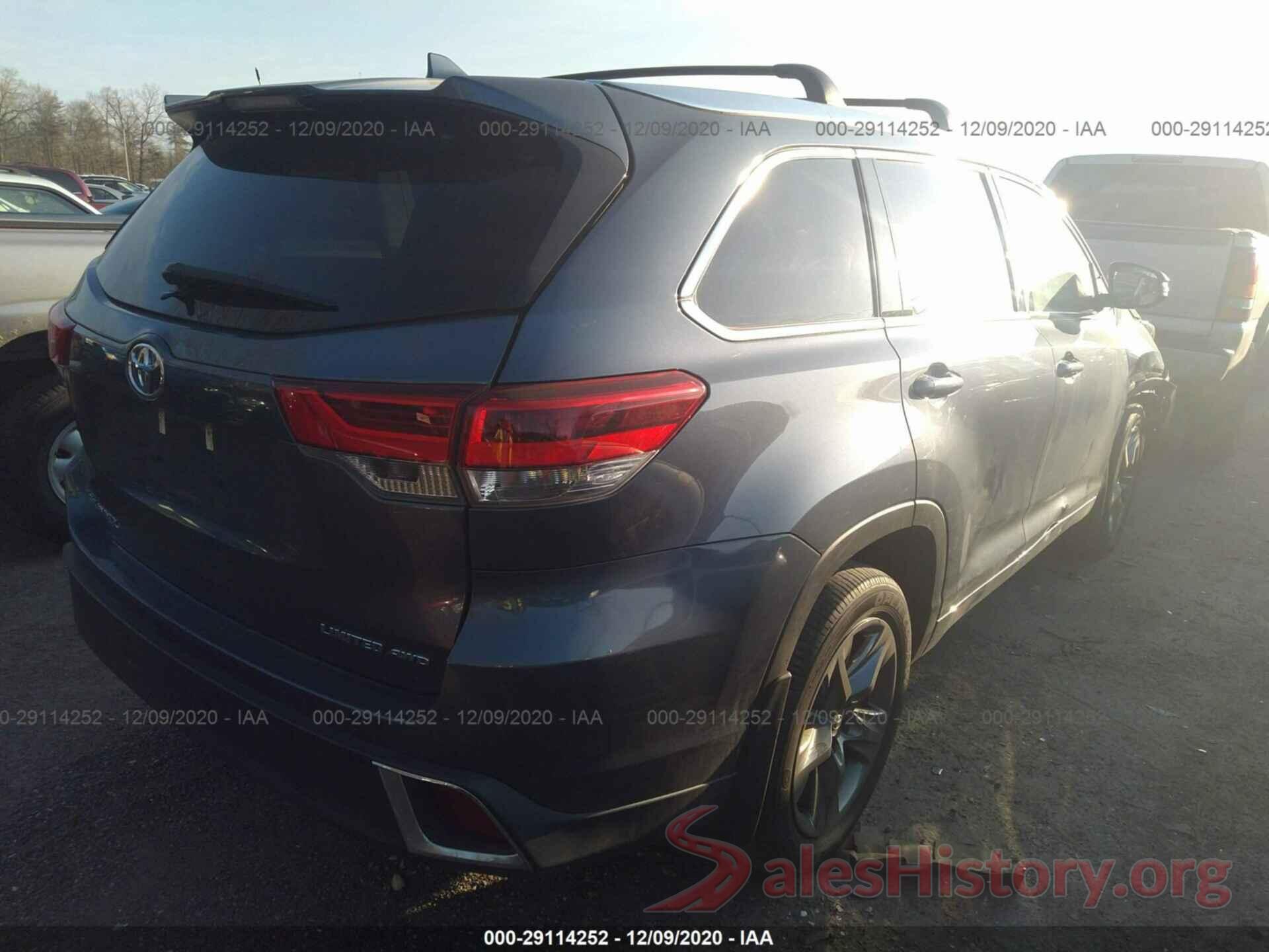 5TDDZRFH3HS452381 2017 TOYOTA HIGHLANDER