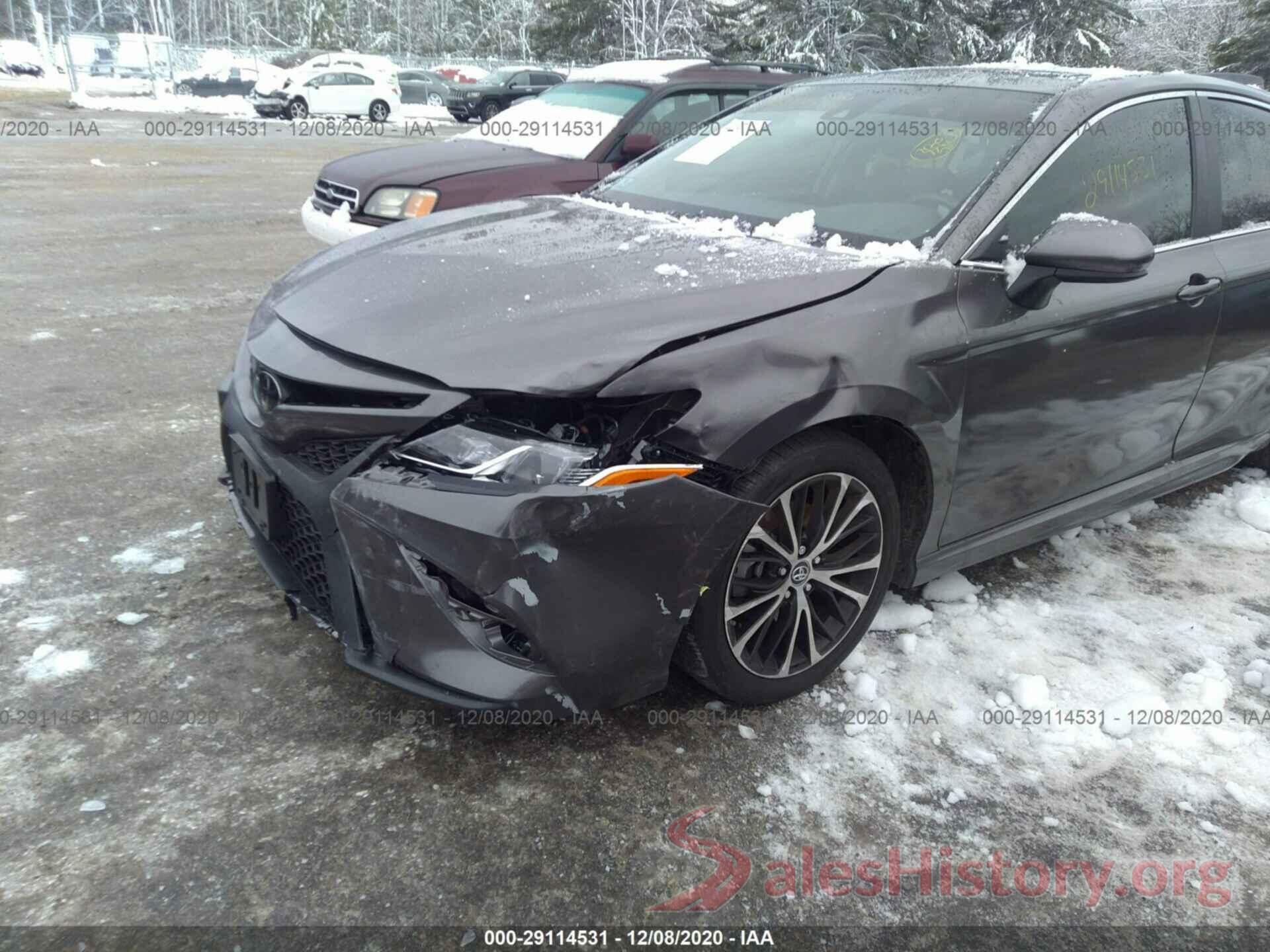 4T1B11HK1KU849644 2019 TOYOTA CAMRY