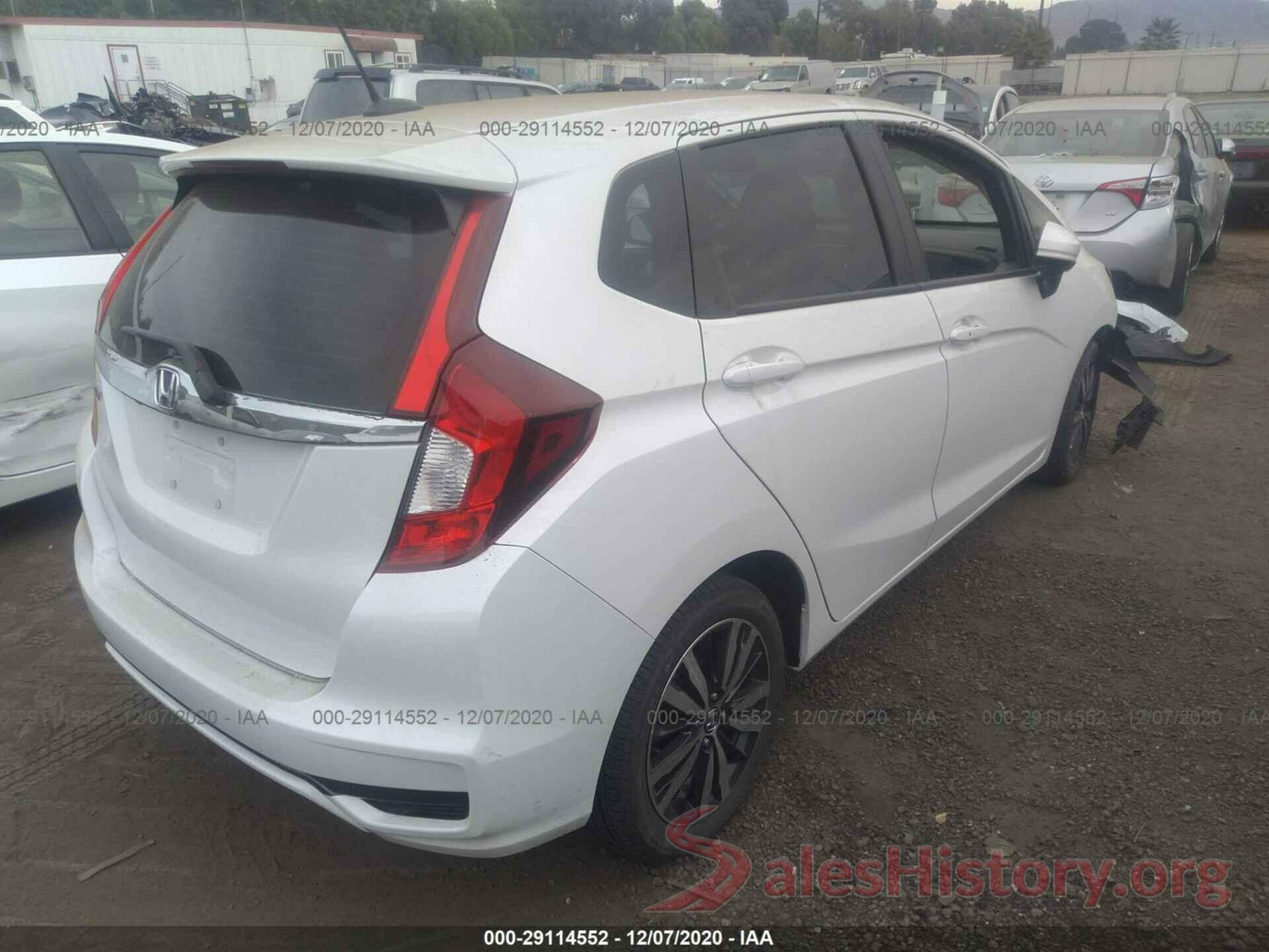 3HGGK5H87KM731851 2019 HONDA FIT