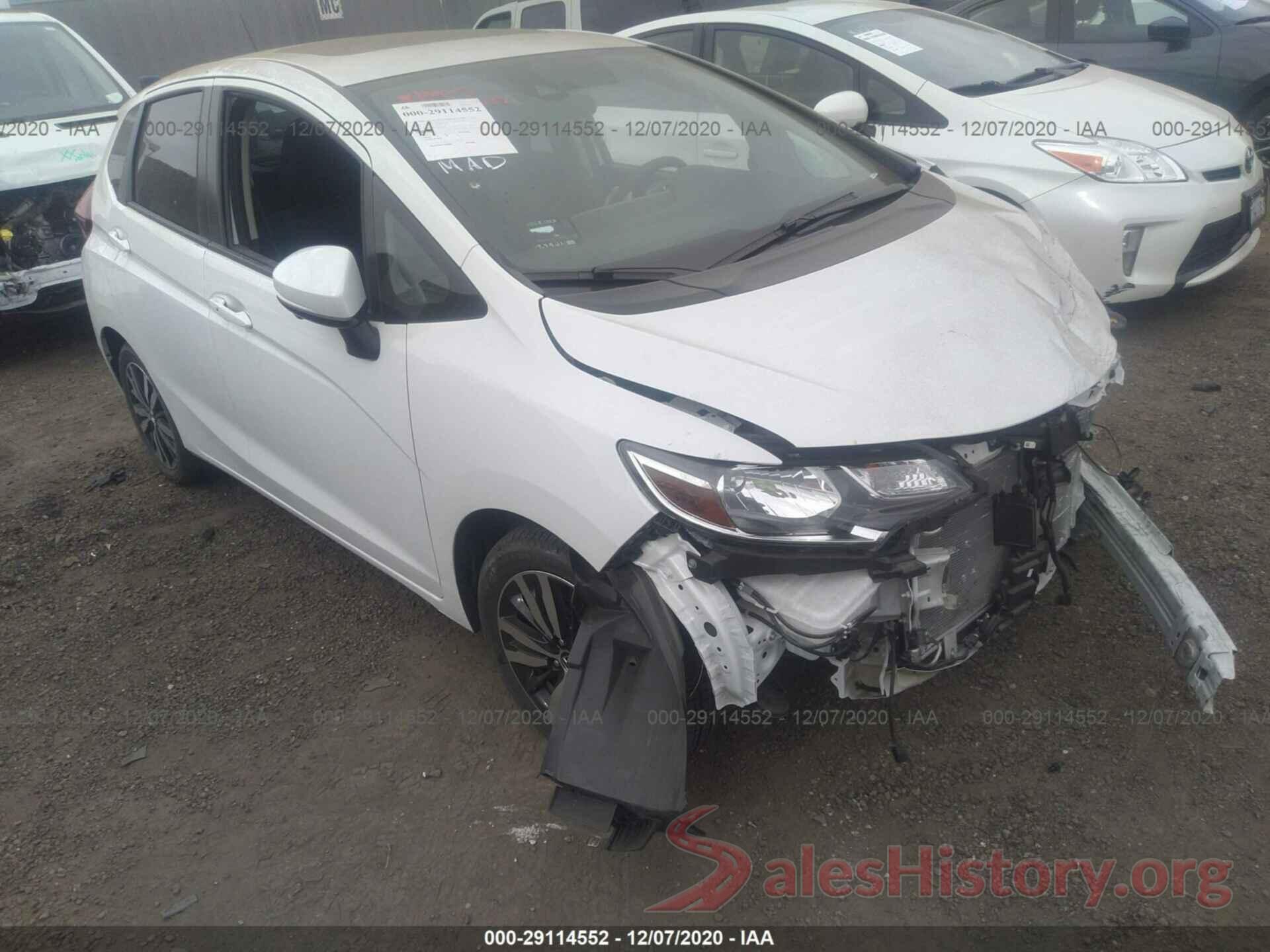 3HGGK5H87KM731851 2019 HONDA FIT