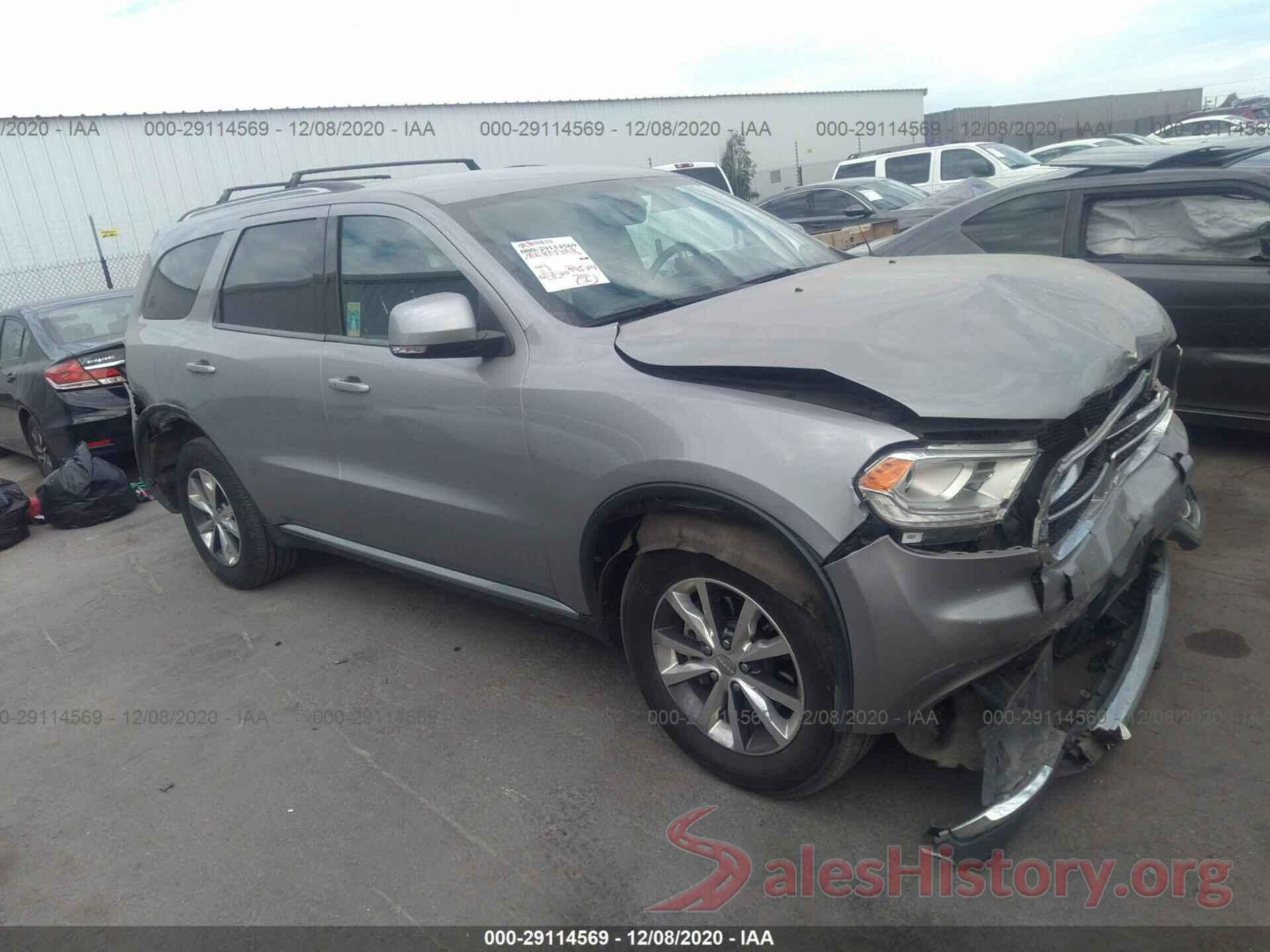 1C4RDJDG7GC455803 2016 DODGE DURANGO