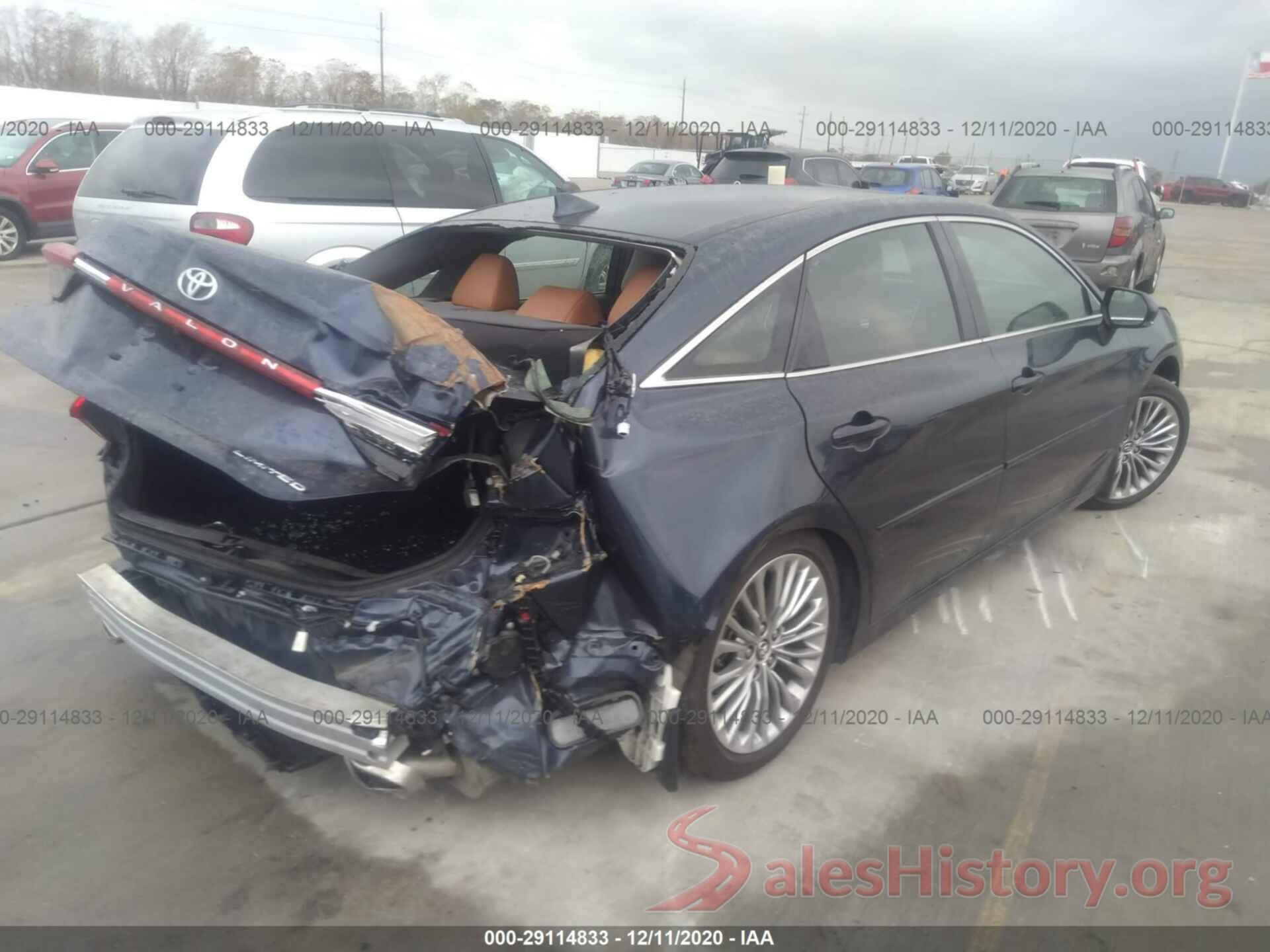 4T1DZ1FB7LU040526 2020 TOYOTA AVALON