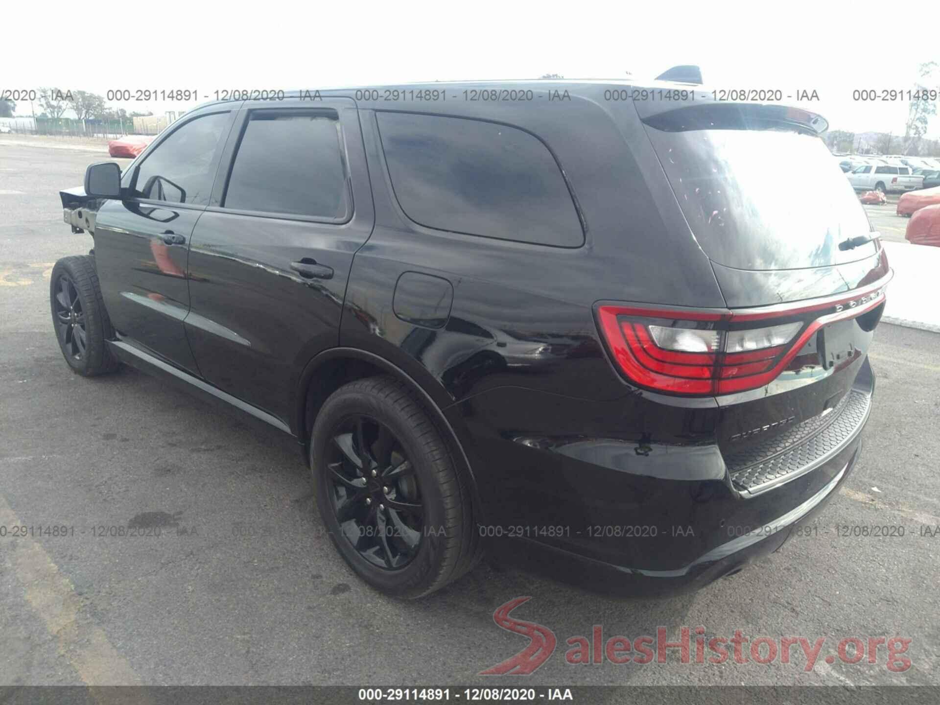 1C4RDHAG2JC201422 2018 DODGE DURANGO