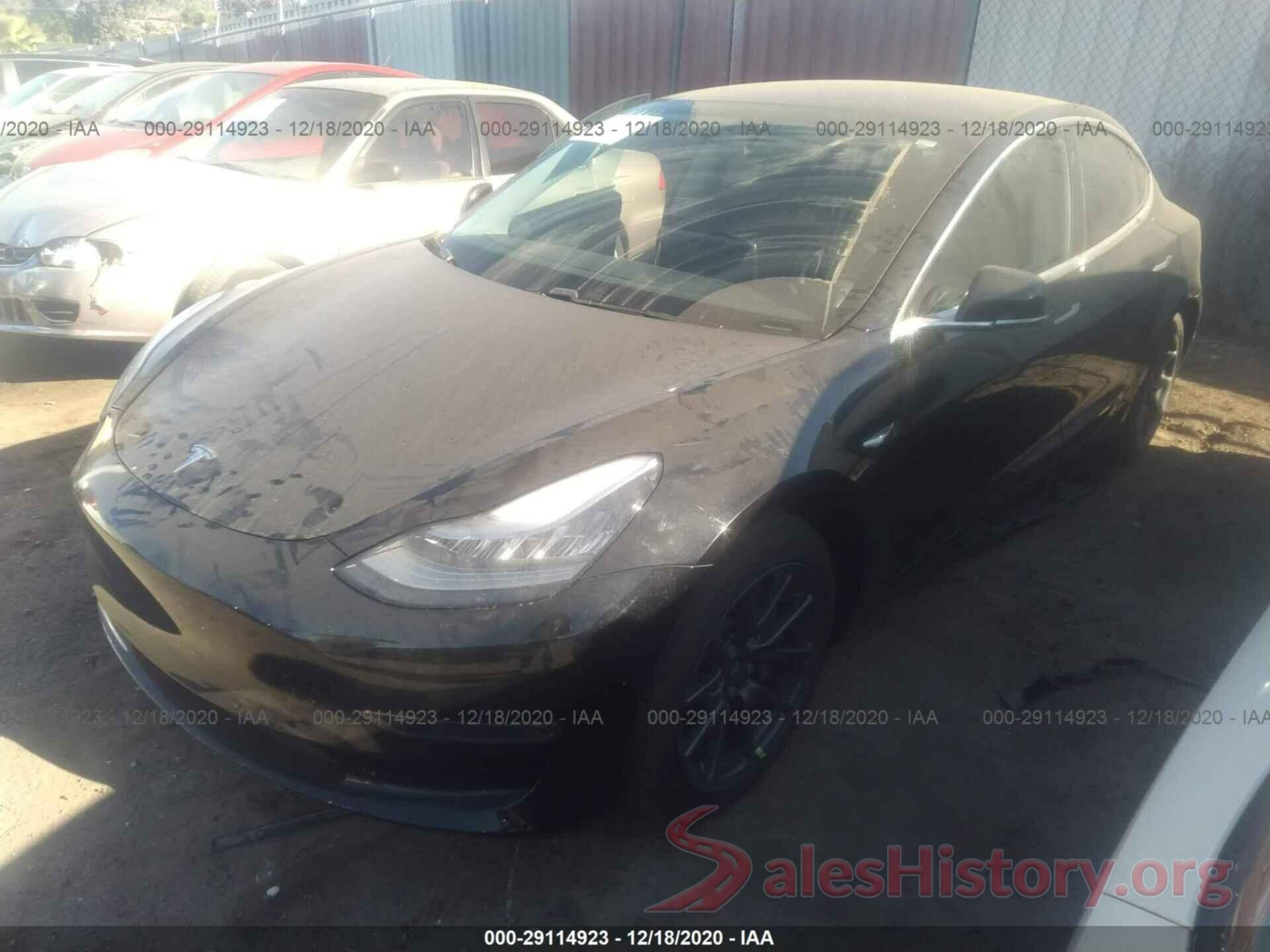 5YJ3E1EA1KF297421 2019 TESLA MODEL 3