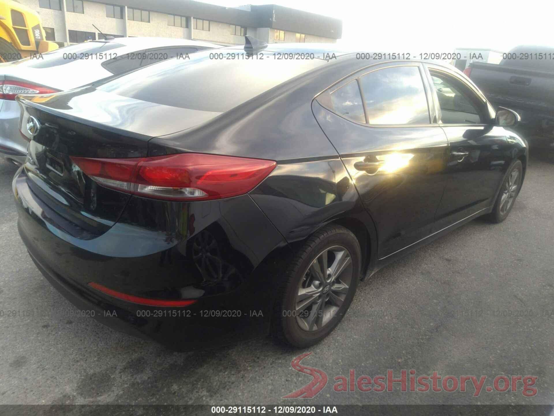 5NPD84LFXJH245863 2018 HYUNDAI ELANTRA