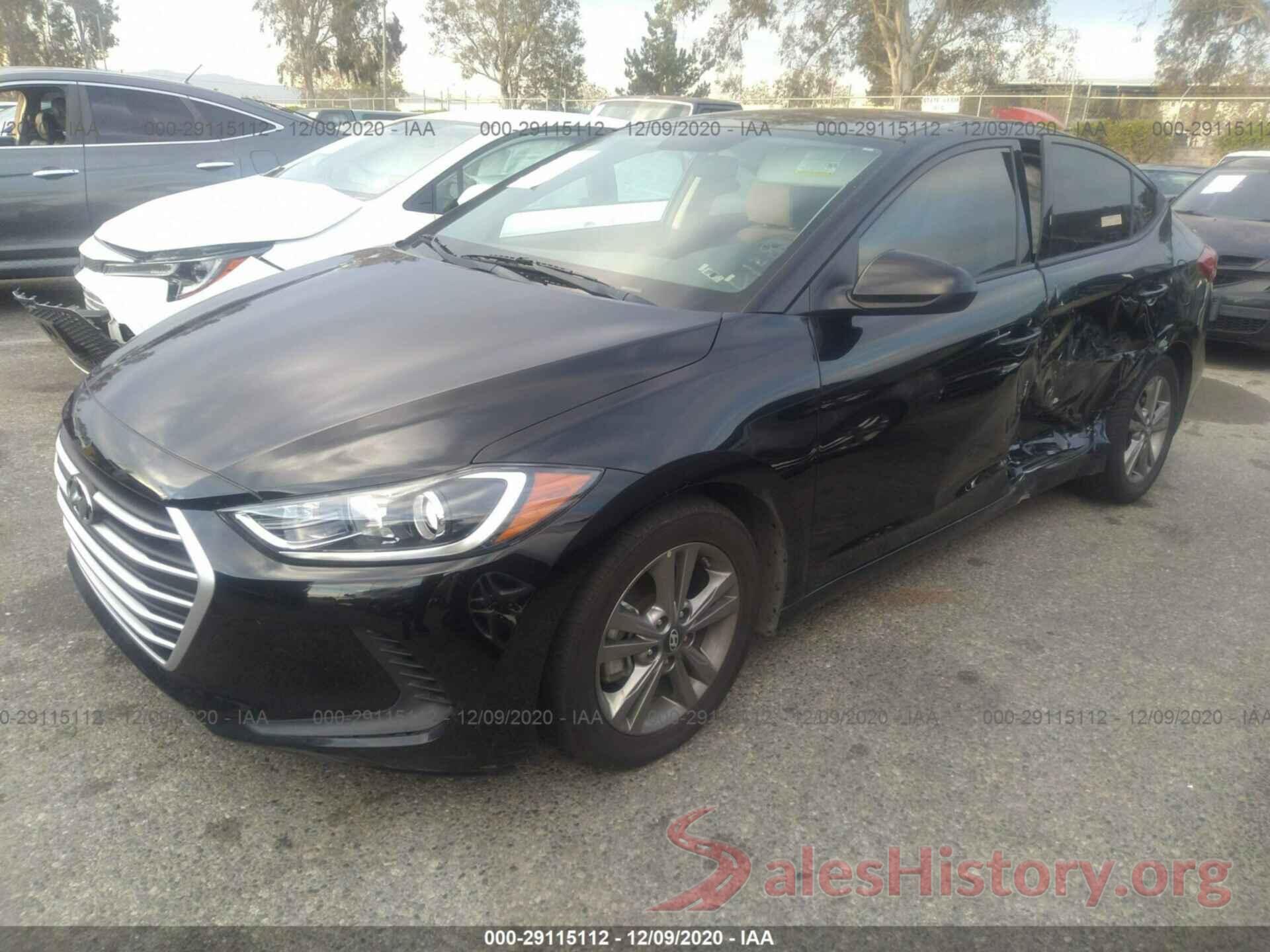 5NPD84LFXJH245863 2018 HYUNDAI ELANTRA