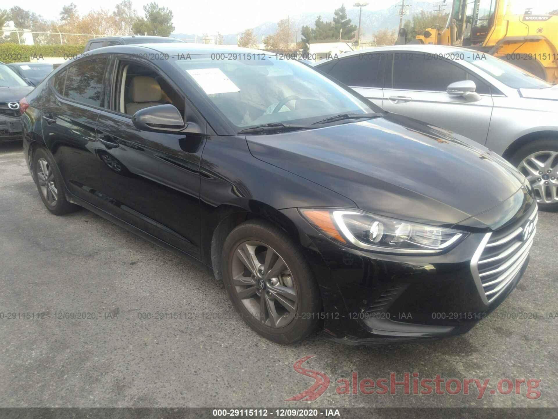 5NPD84LFXJH245863 2018 HYUNDAI ELANTRA