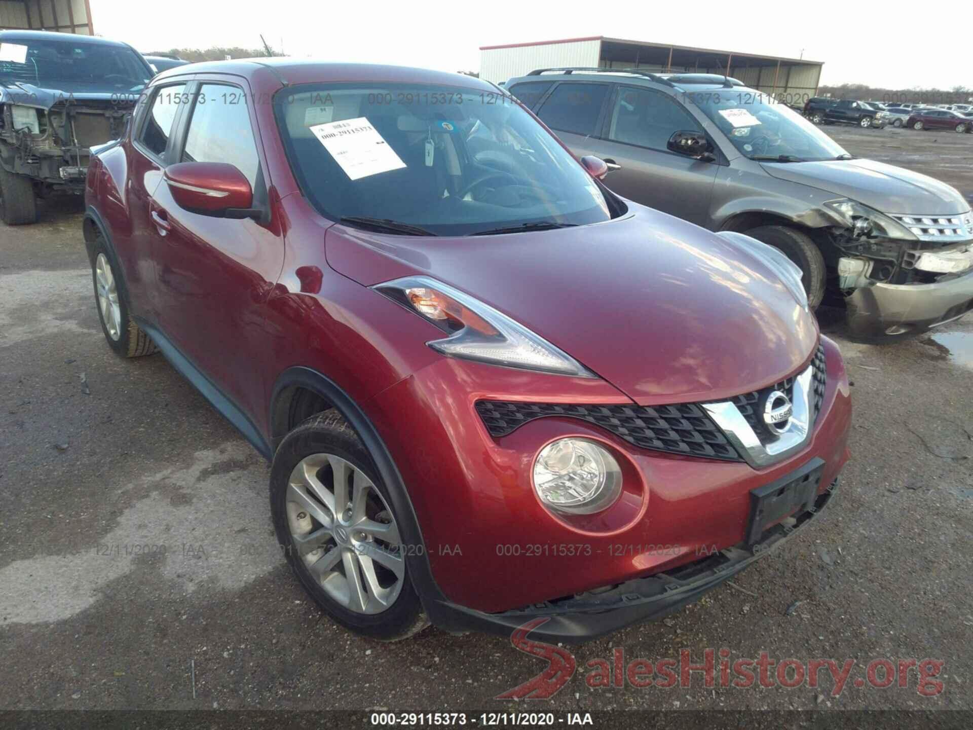 JN8AF5MR6GT606442 2016 NISSAN JUKE