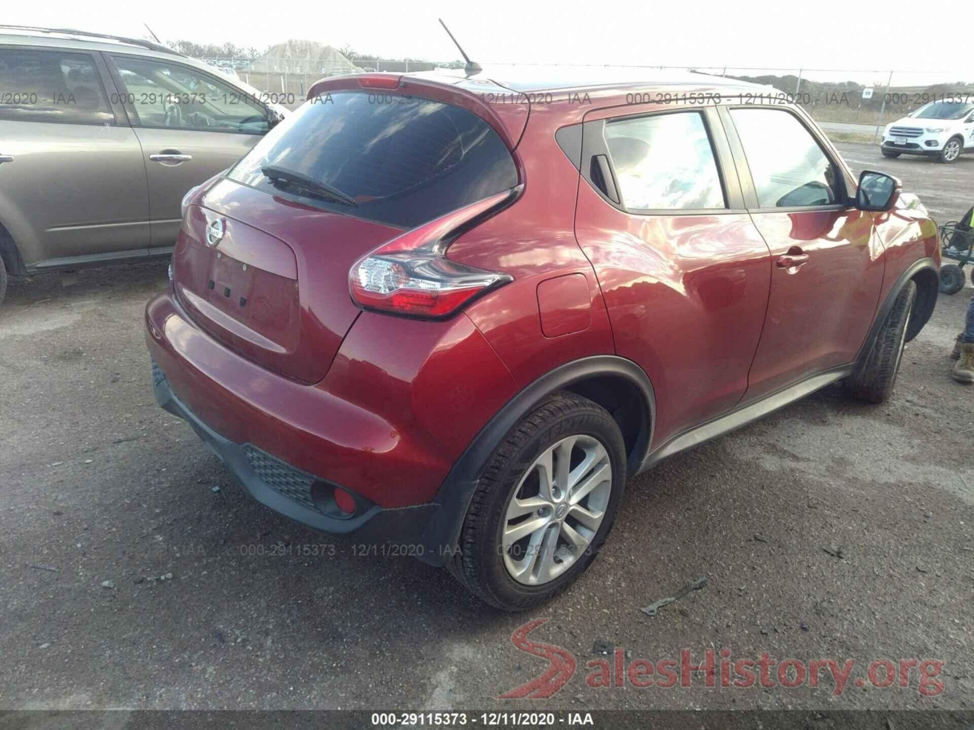 JN8AF5MR6GT606442 2016 NISSAN JUKE