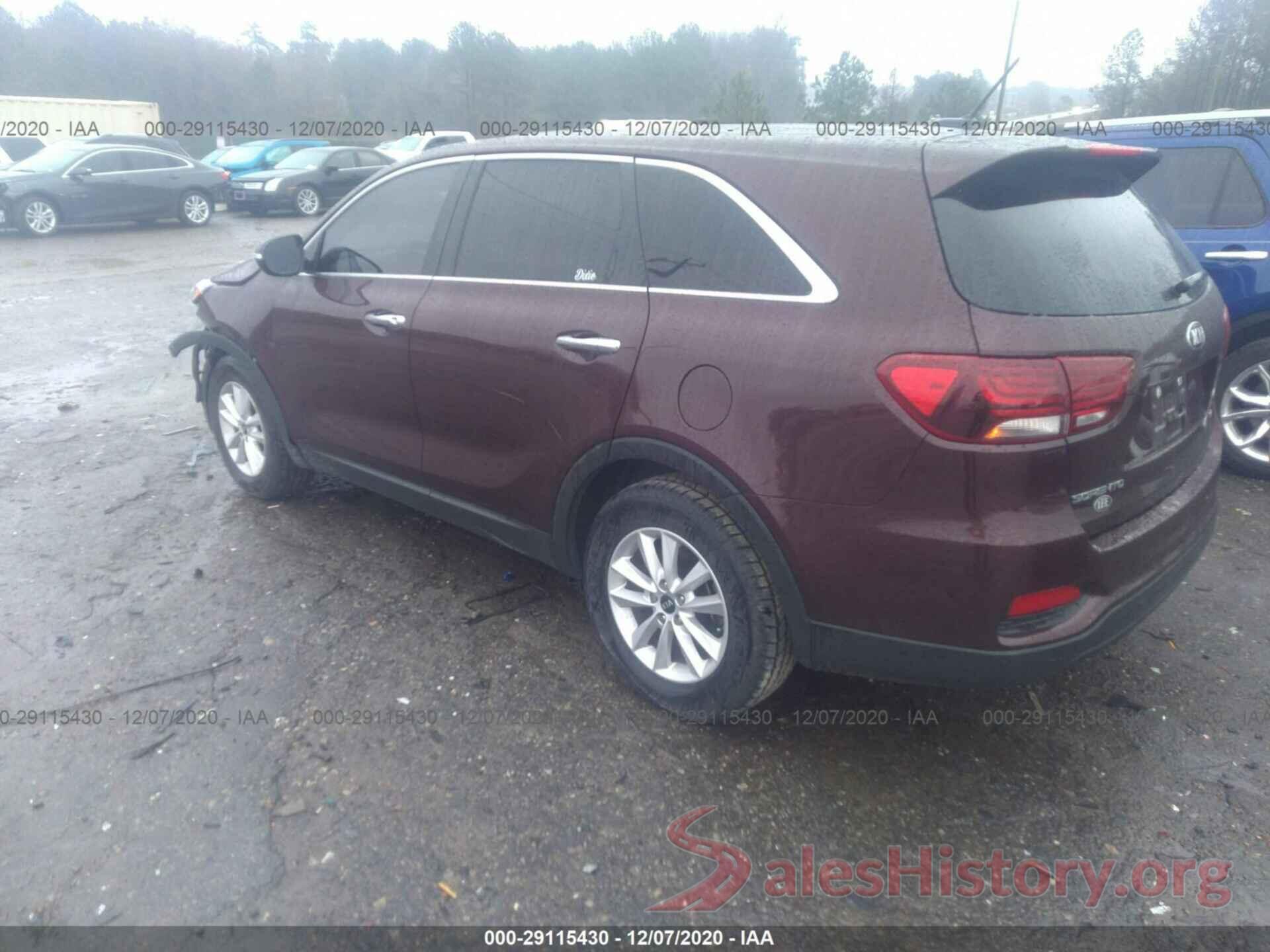 5XYPG4A3XKG575777 2019 KIA SORENTO