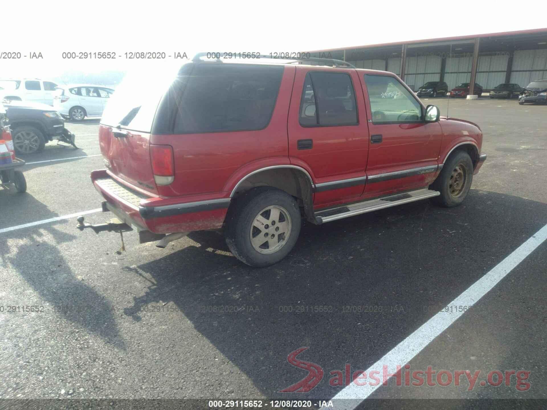 1GNDT13WXS2112673 1995 CHEVROLET BLAZER