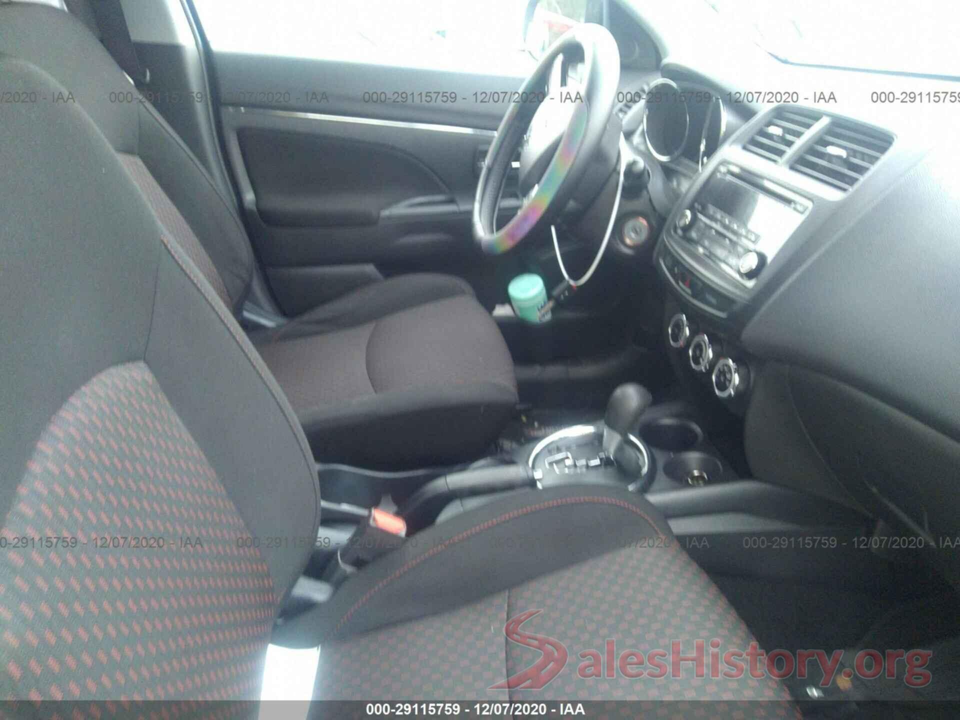 JA4AP3AUXHZ056242 2017 MITSUBISHI OUTLANDER SPORT