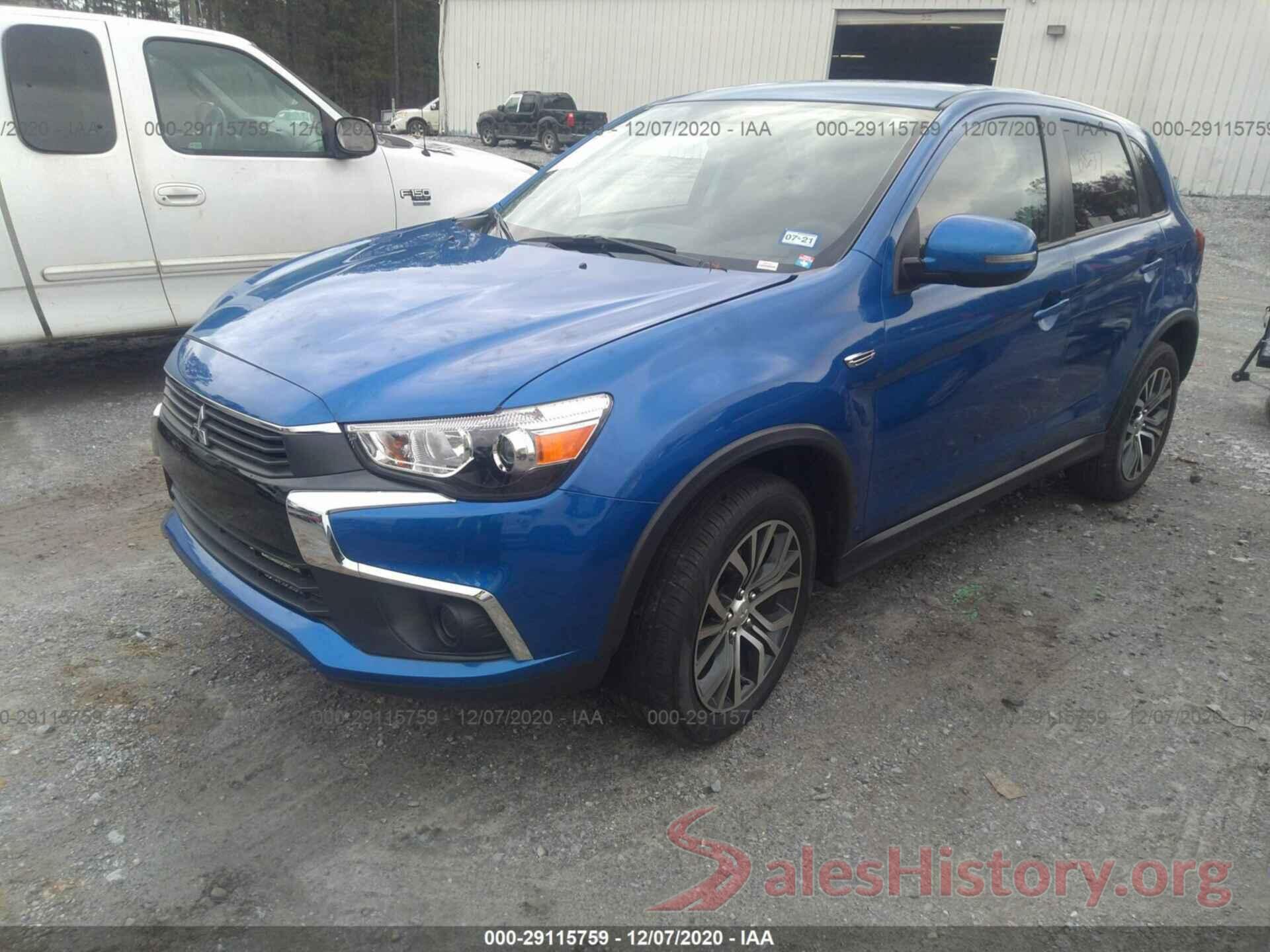 JA4AP3AUXHZ056242 2017 MITSUBISHI OUTLANDER SPORT