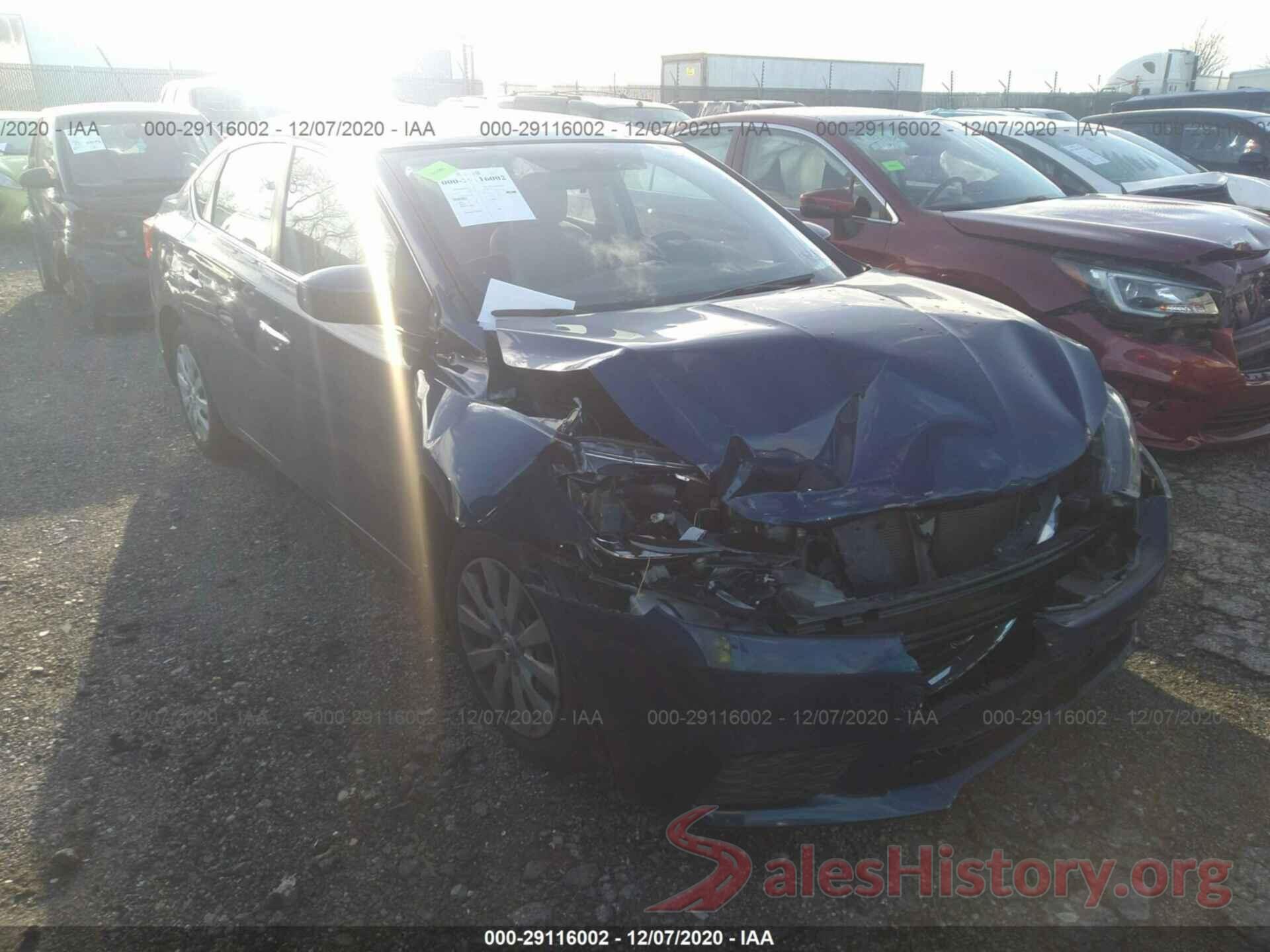 3N1AB7AP7GY257291 2016 NISSAN SENTRA