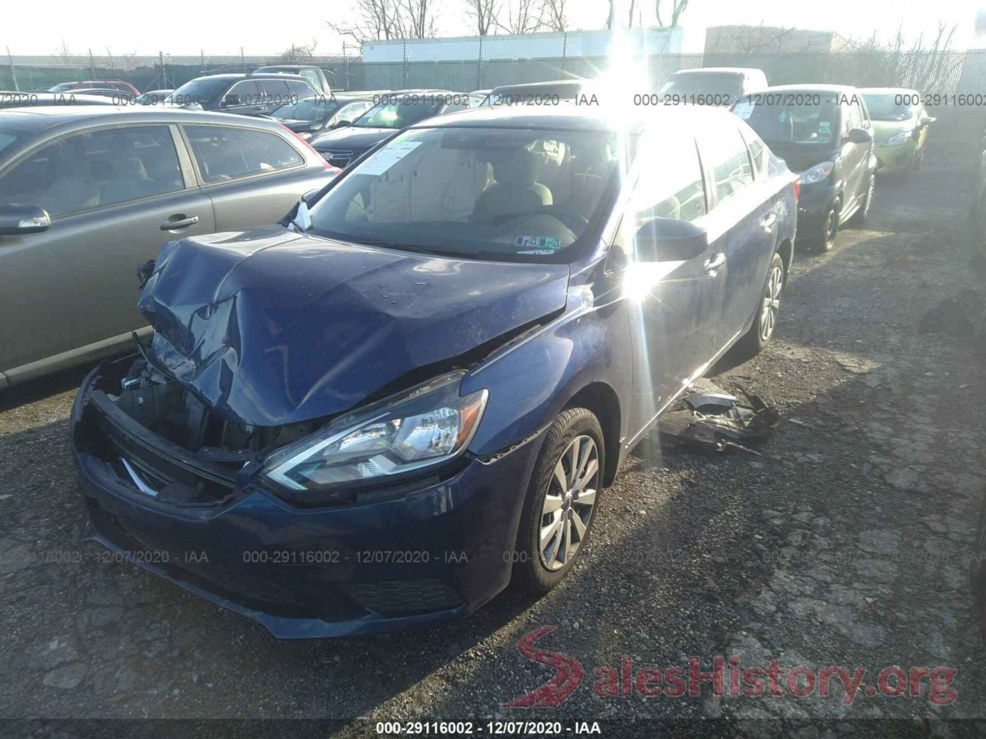 3N1AB7AP7GY257291 2016 NISSAN SENTRA